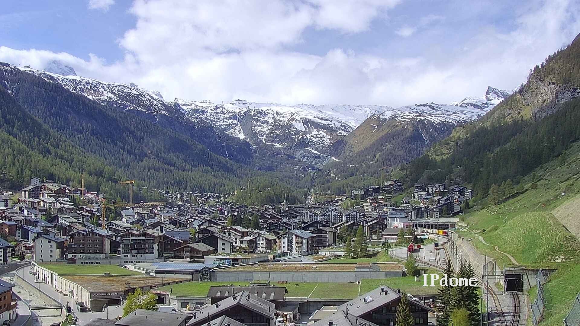 Archived image Webcam Zermatt - Spiss