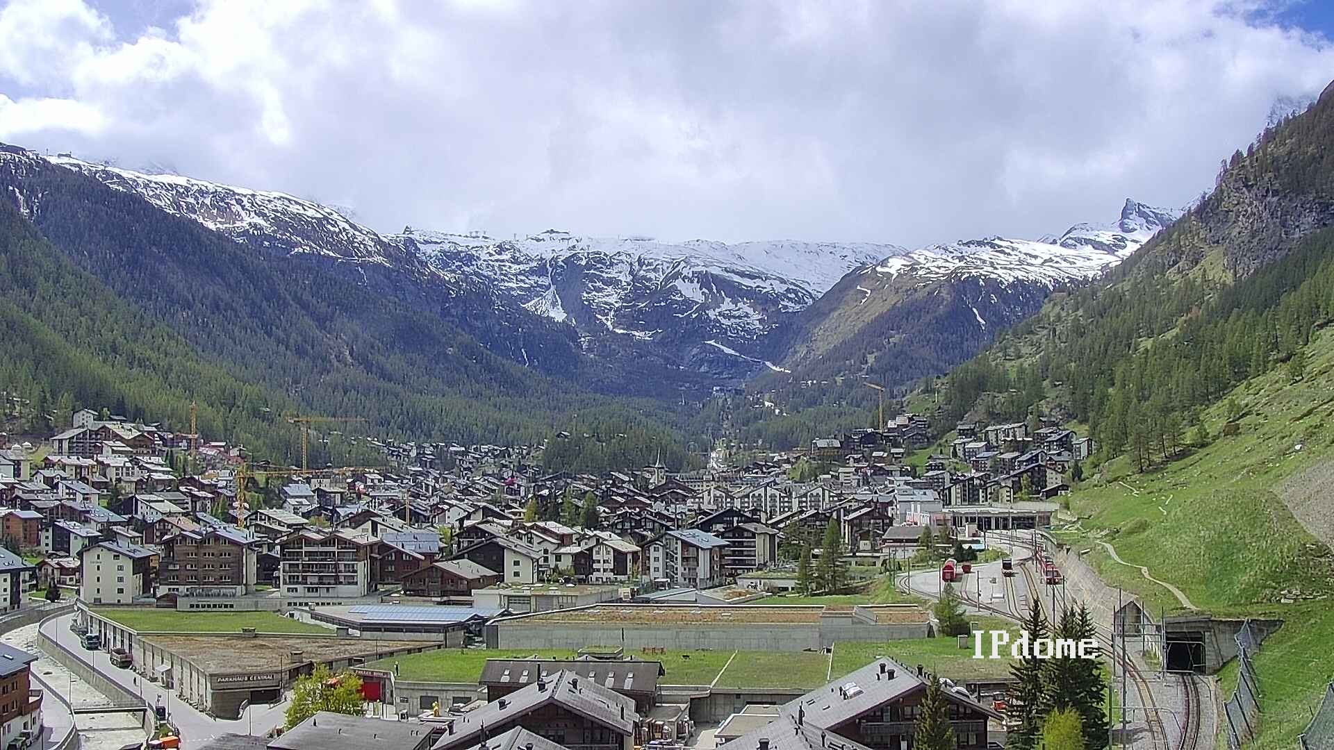 Archived image Webcam Zermatt - Spiss