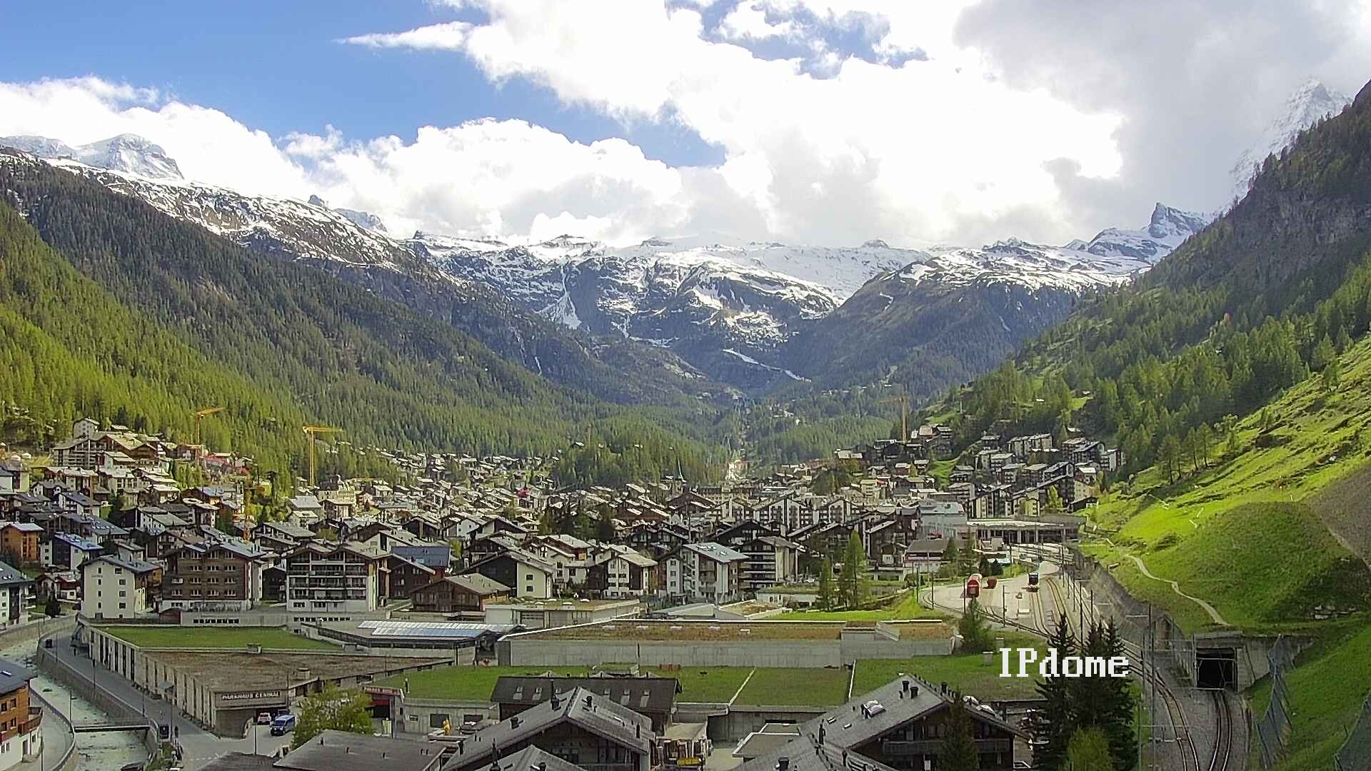 Archived image Webcam Zermatt - Spiss