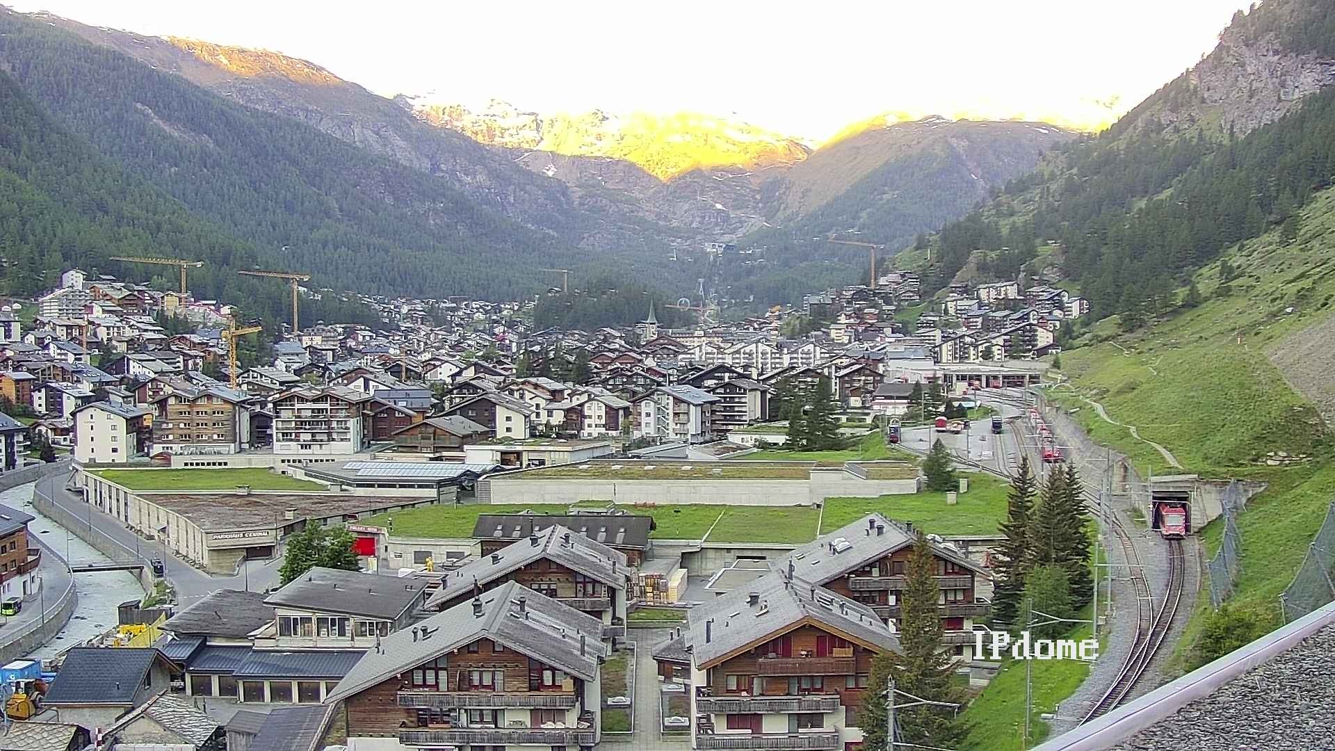 Archived image Webcam Zermatt - Spiss