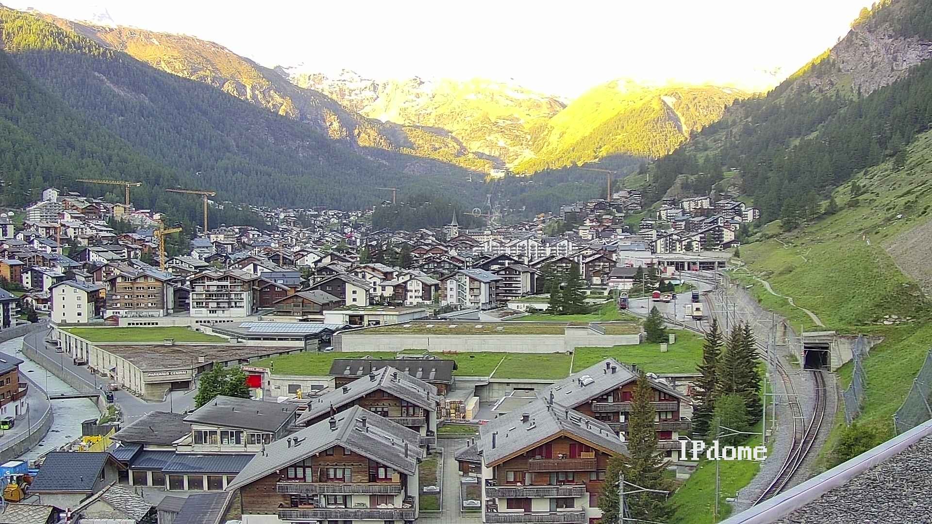 Archived image Webcam Zermatt - Spiss