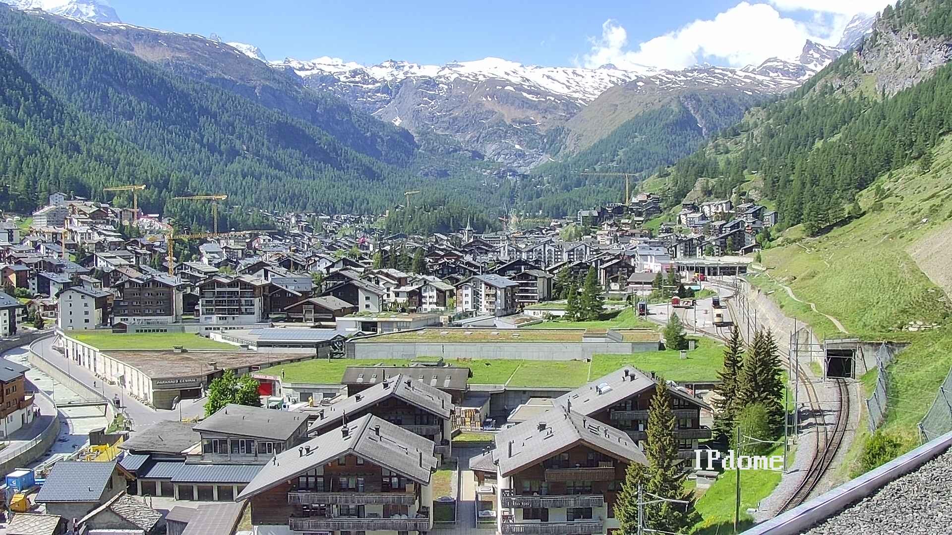 Archived image Webcam Zermatt - Spiss