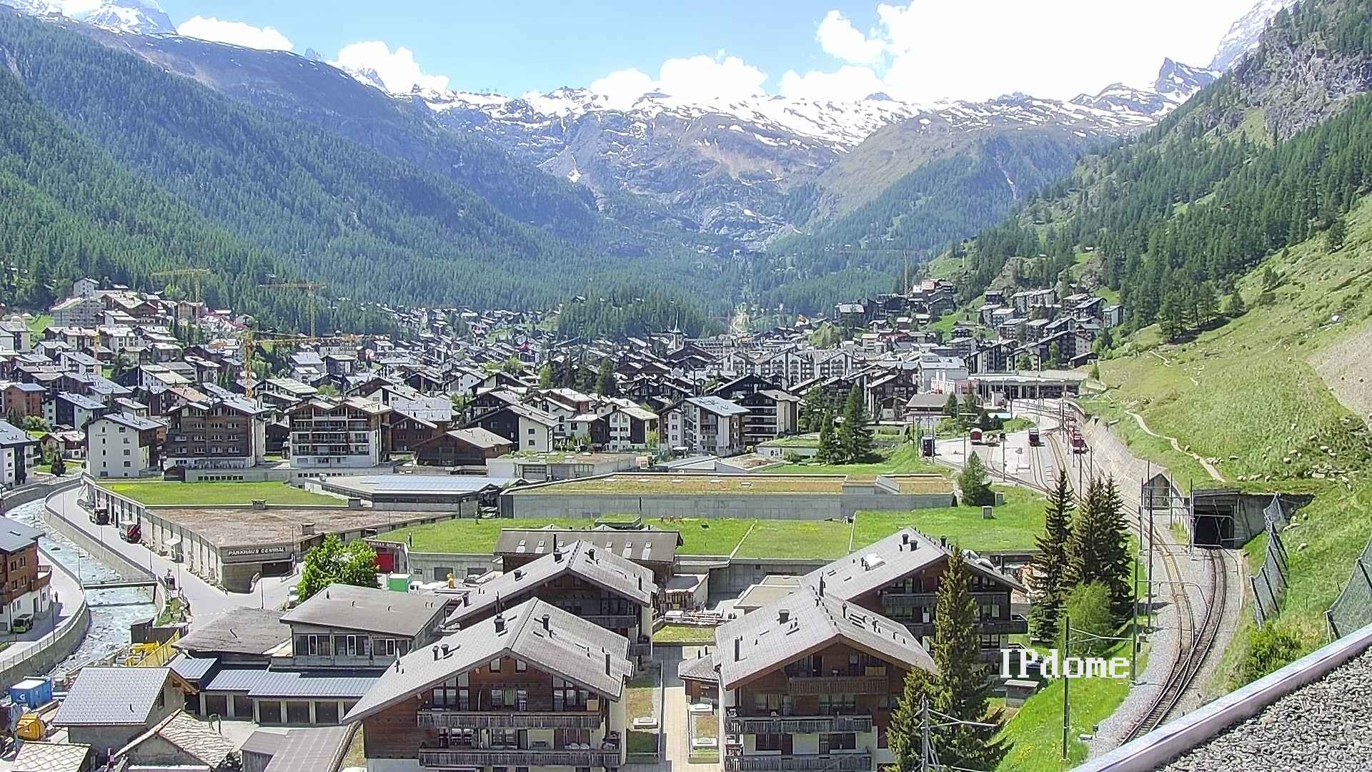 Archived image Webcam Zermatt - Spiss