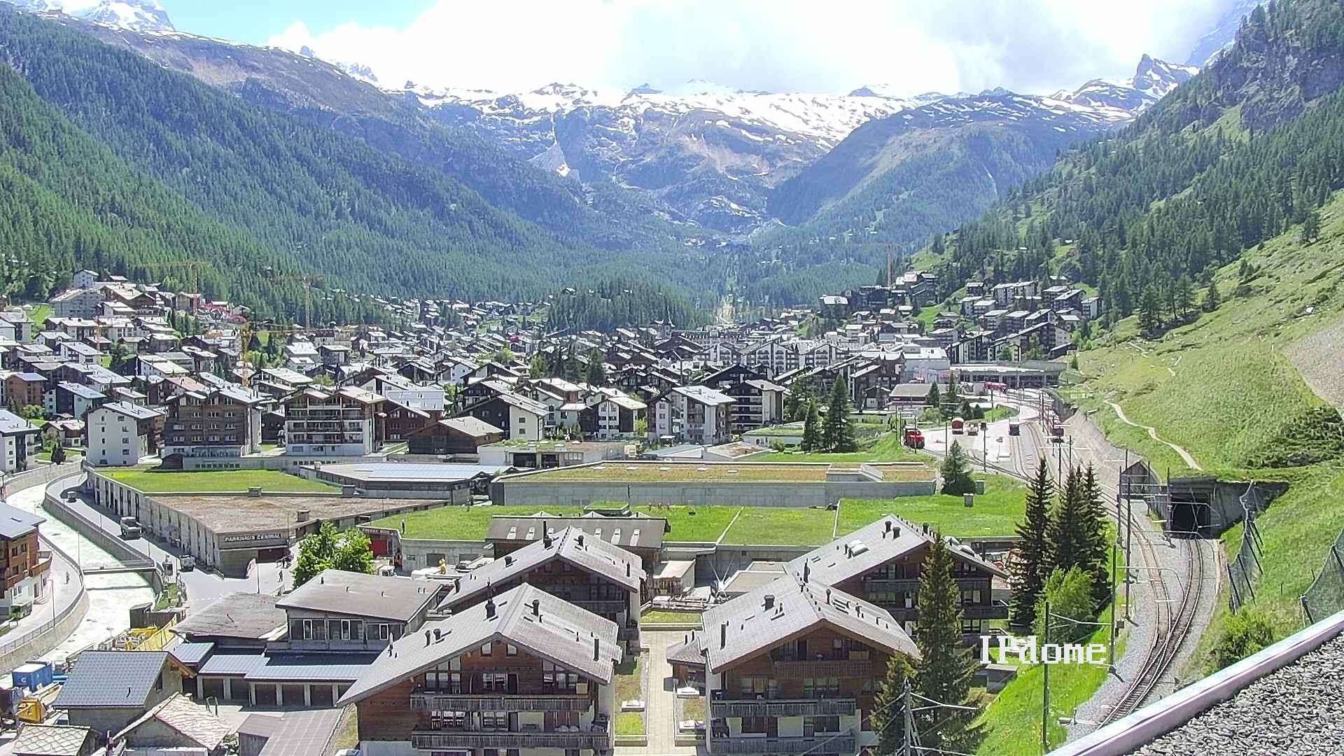 Archived image Webcam Zermatt - Spiss
