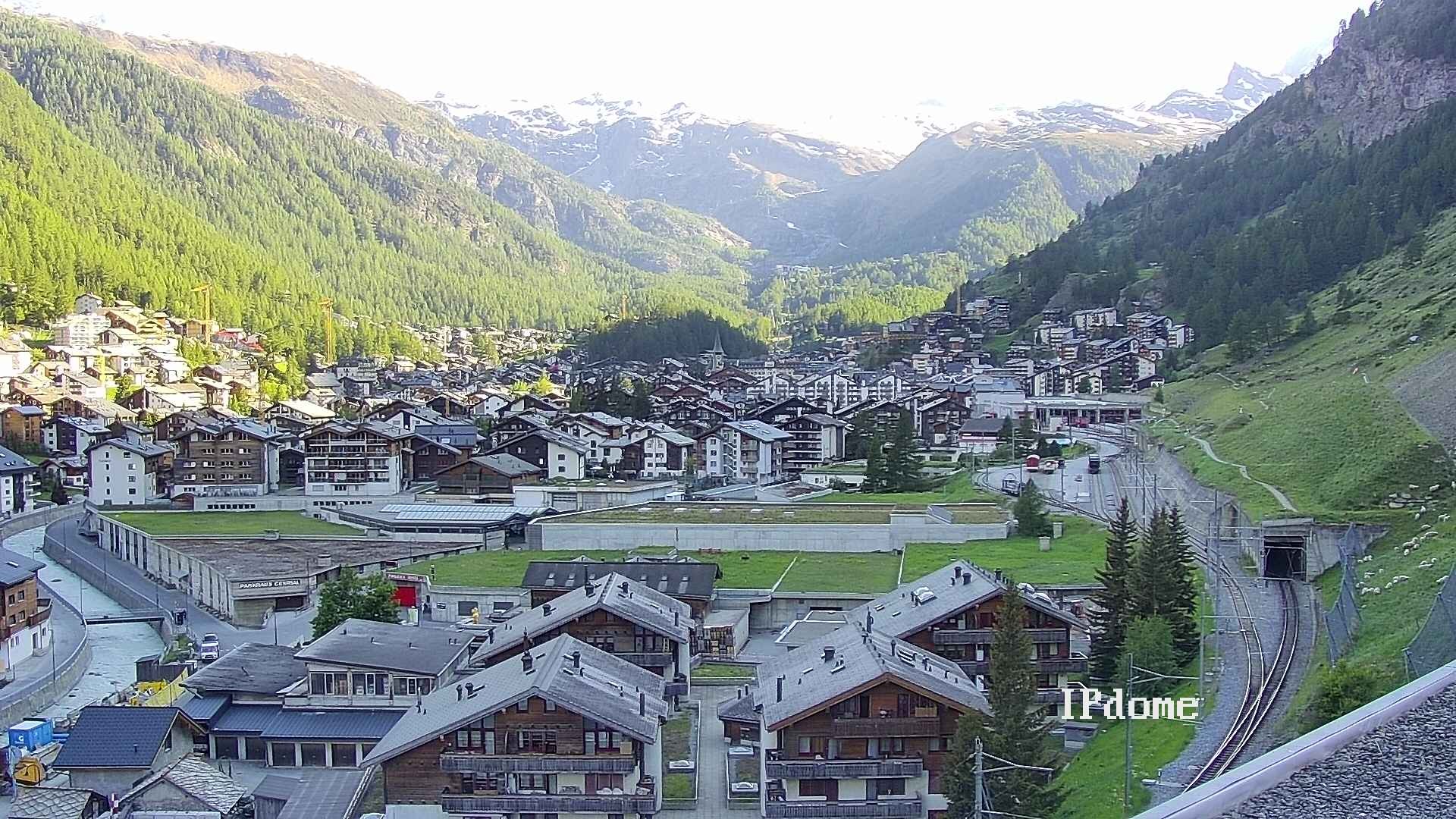 Archived image Webcam Zermatt - Spiss