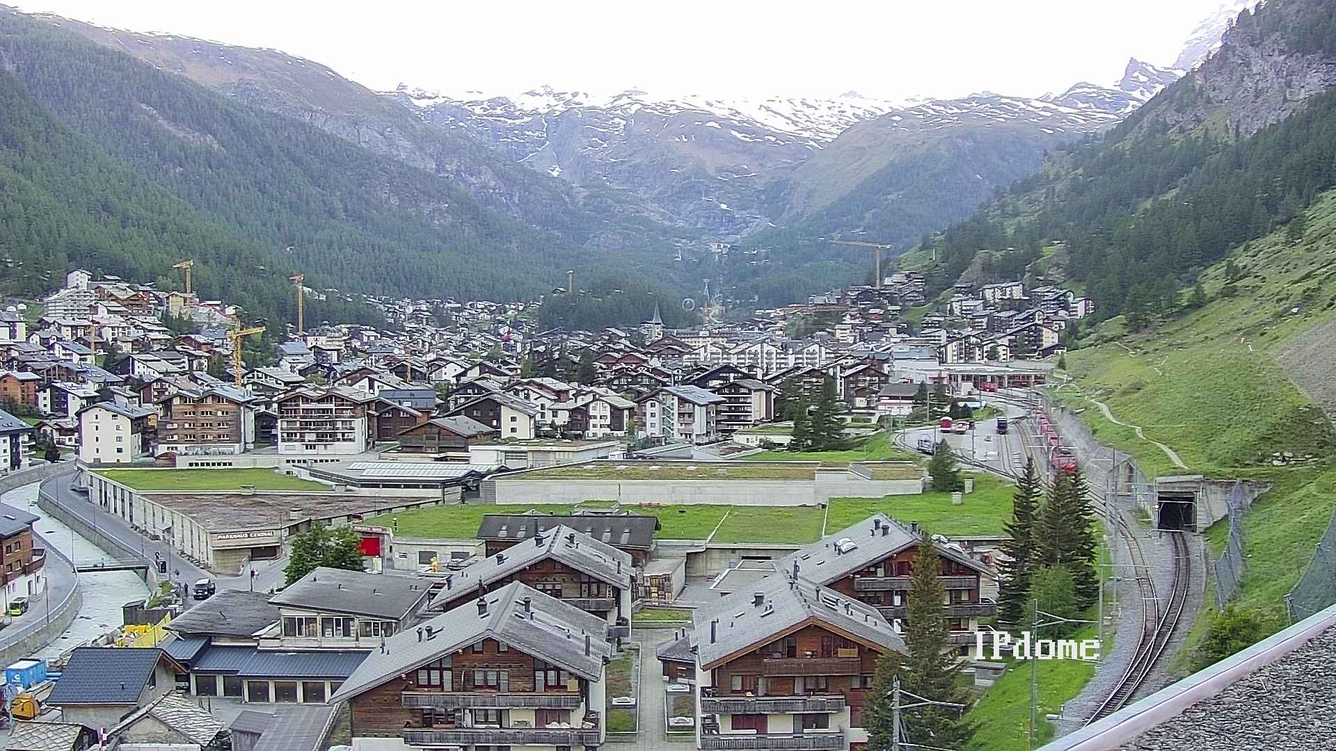 Archived image Webcam Zermatt - Spiss
