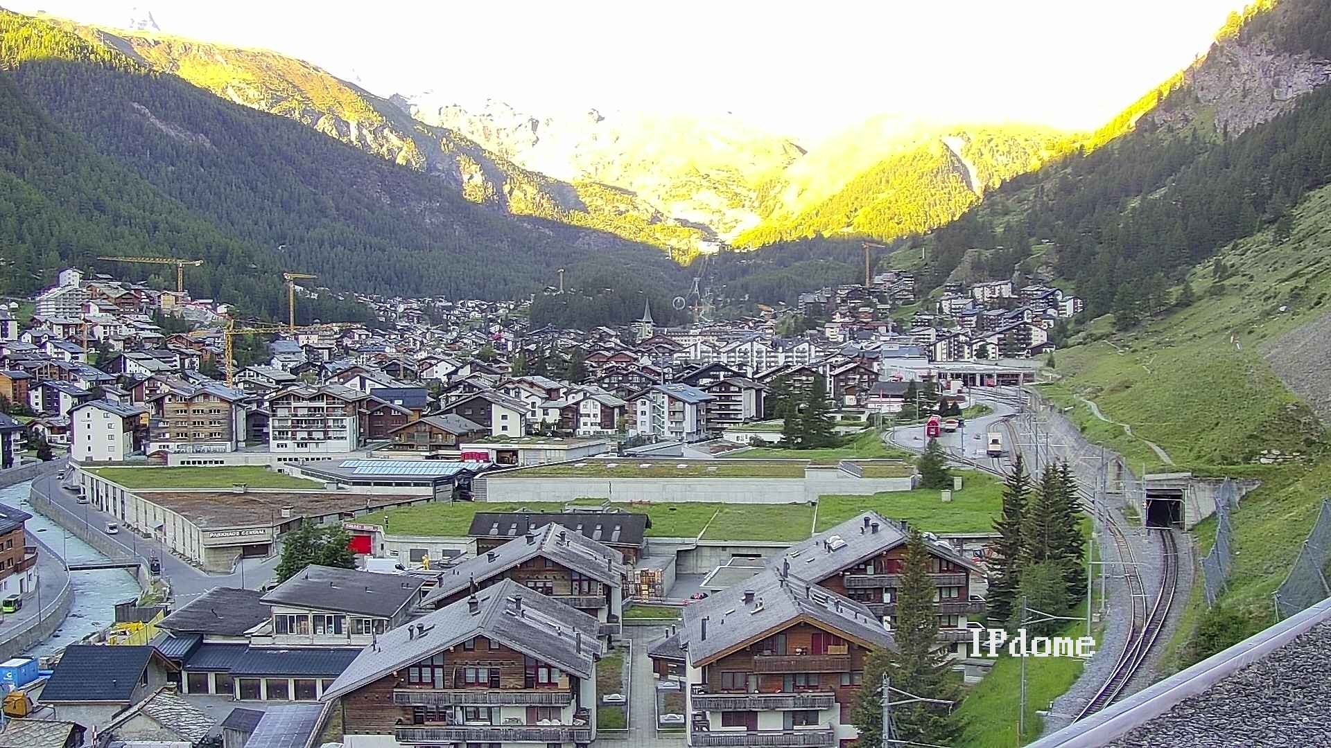 Archived image Webcam Zermatt - Spiss
