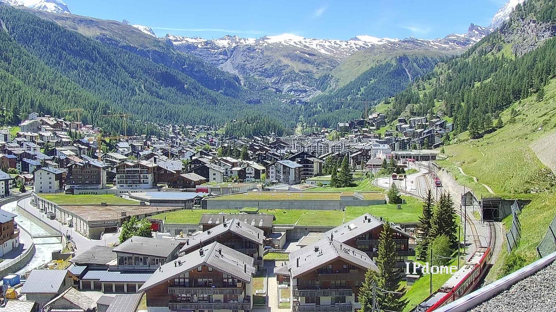 Archived image Webcam Zermatt - Spiss