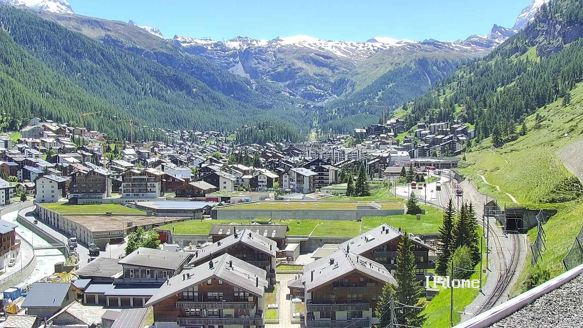 Archived image Webcam Zermatt - Spiss