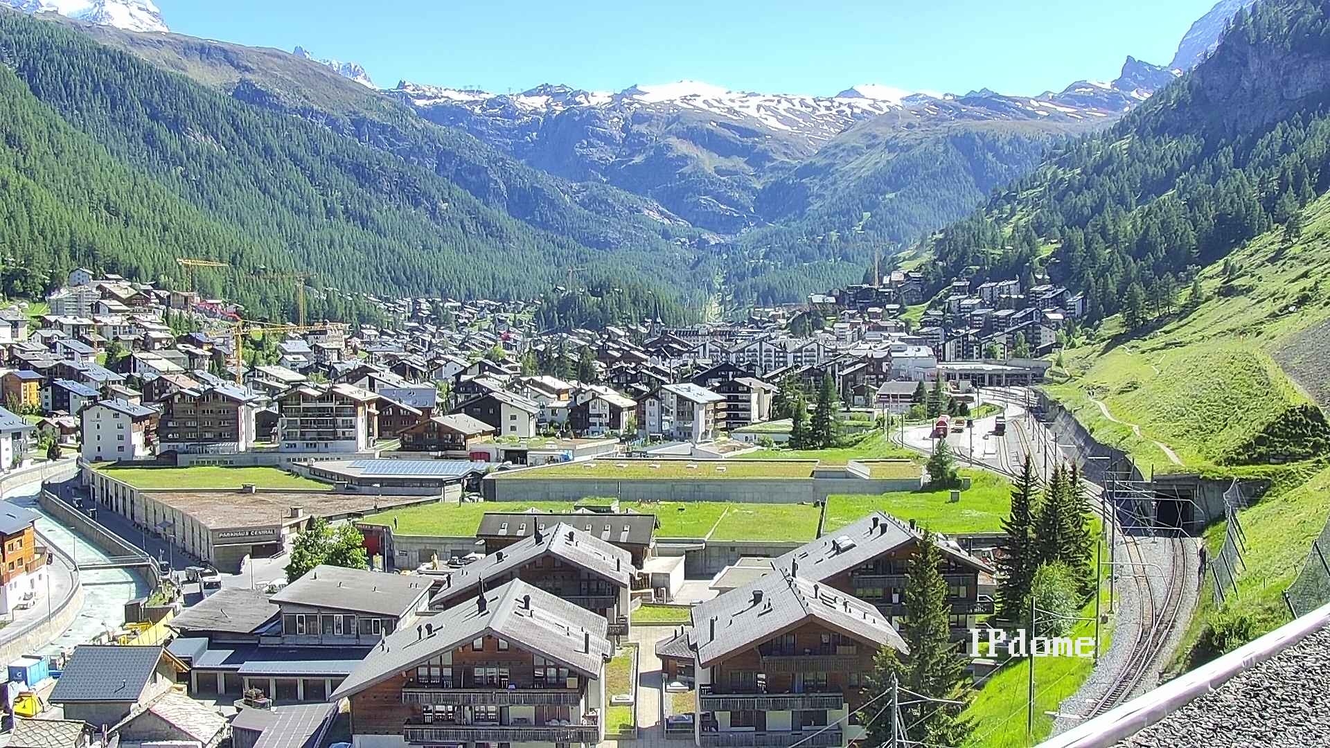 Archived image Webcam Zermatt - Spiss