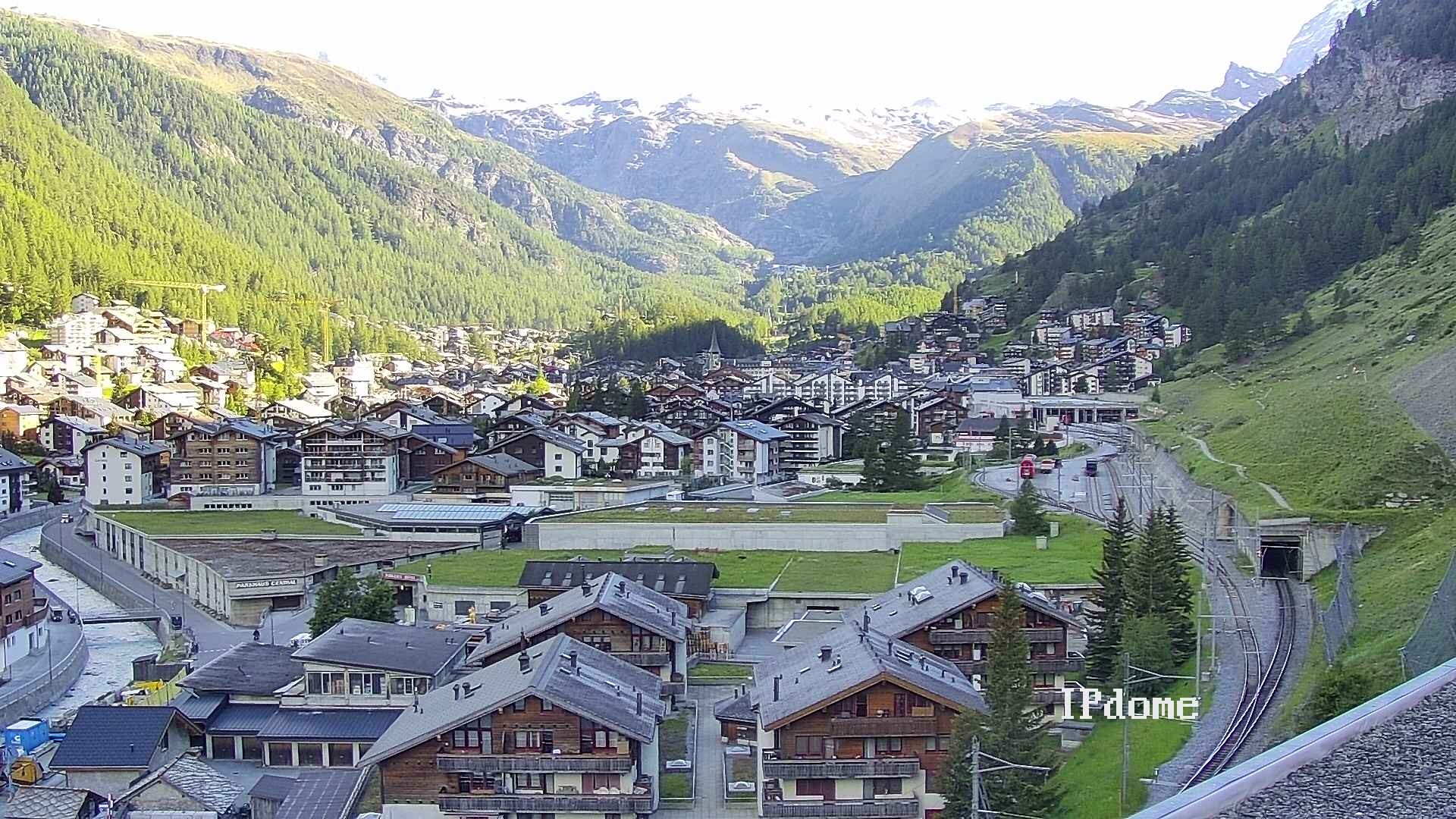 Archived image Webcam Zermatt - Spiss