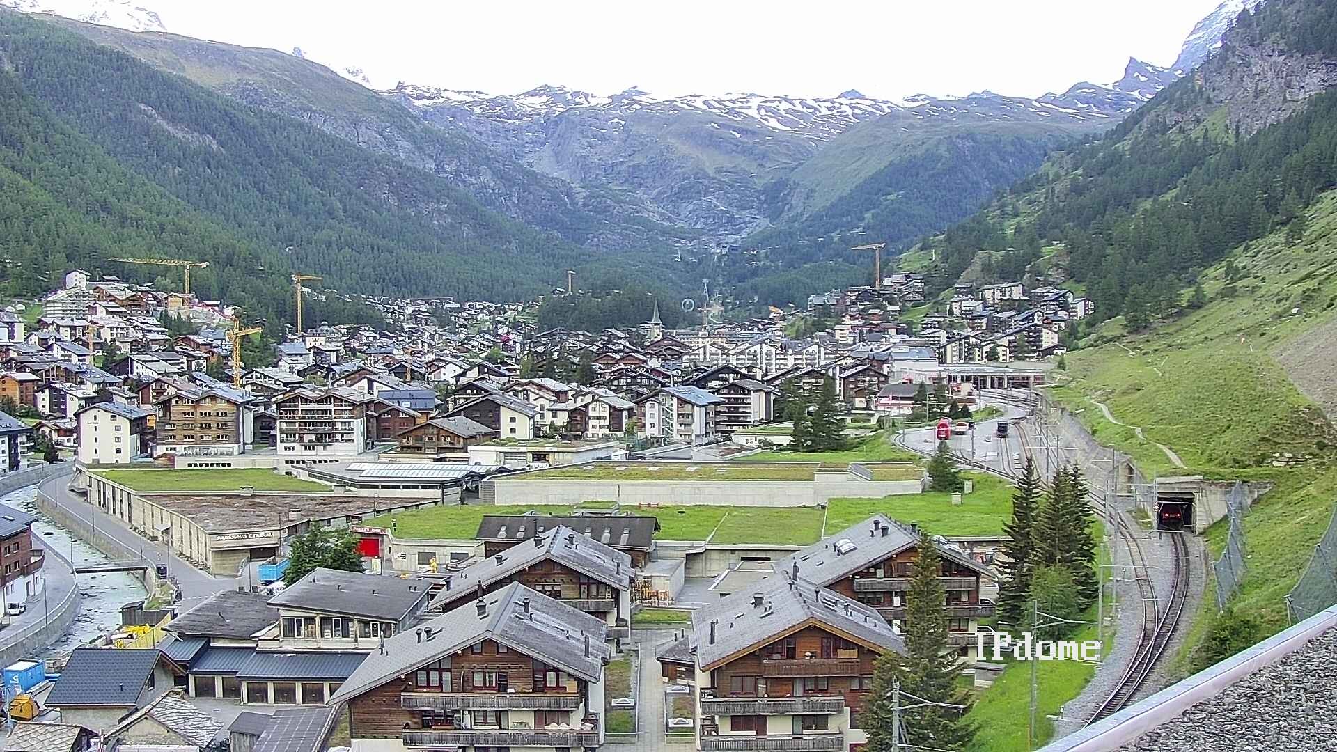 Archived image Webcam Zermatt - Spiss