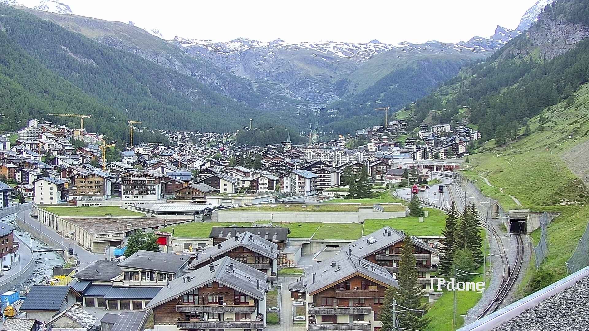 Archived image Webcam Zermatt - Spiss