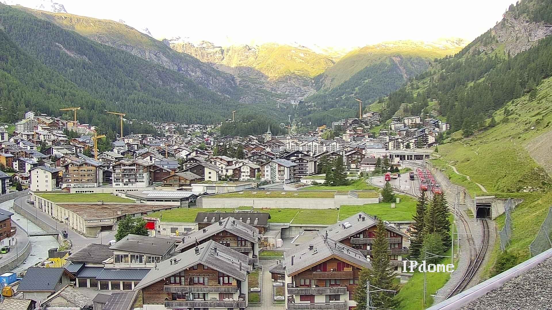 Archived image Webcam Zermatt - Spiss