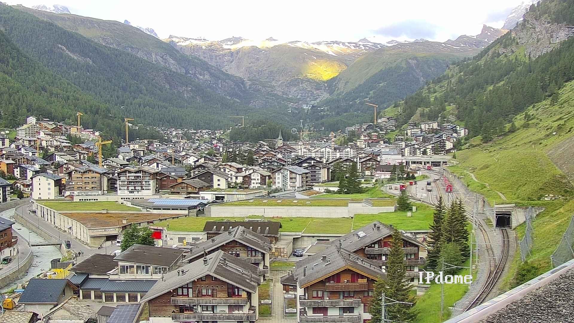 Archived image Webcam Zermatt - Spiss