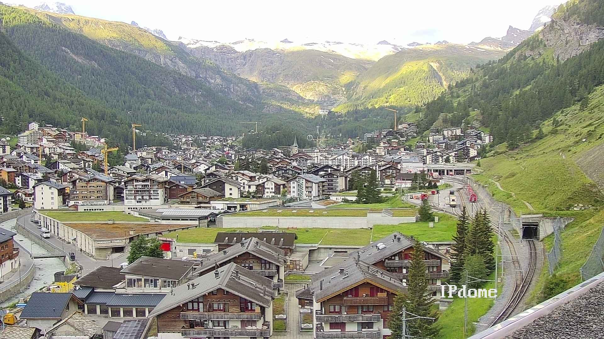 Archived image Webcam Zermatt - Spiss