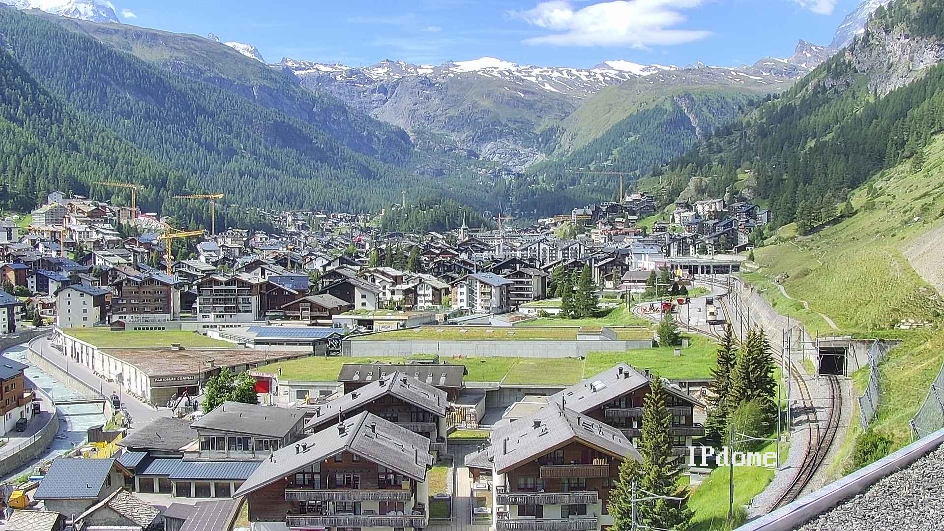 Archived image Webcam Zermatt - Spiss