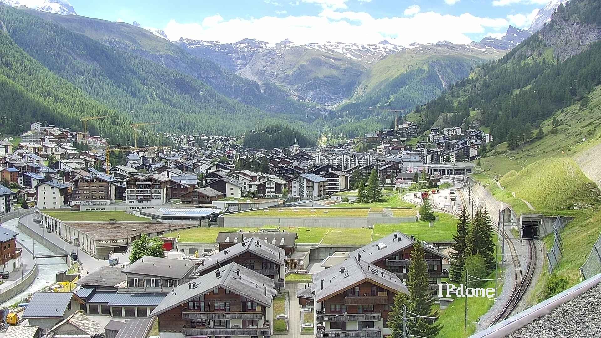 Archived image Webcam Zermatt - Spiss