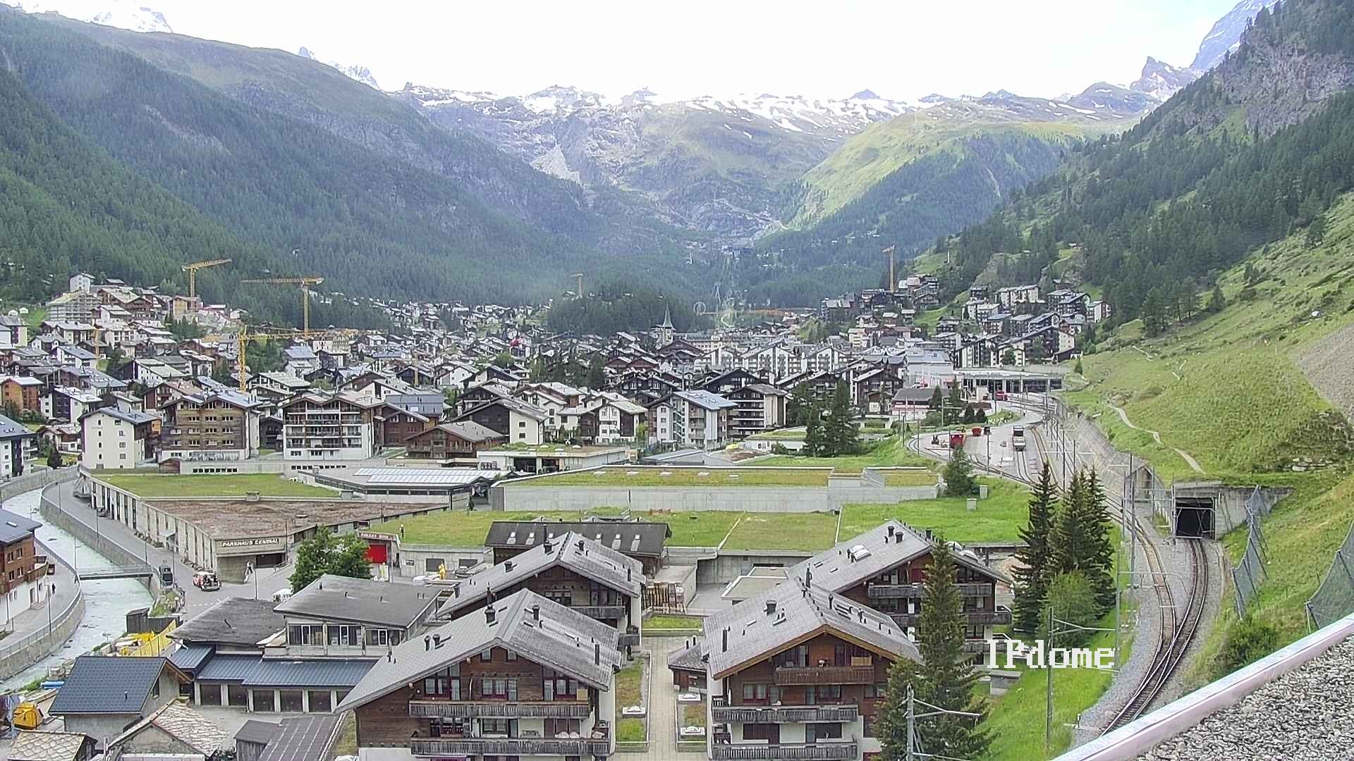 Archived image Webcam Zermatt - Spiss