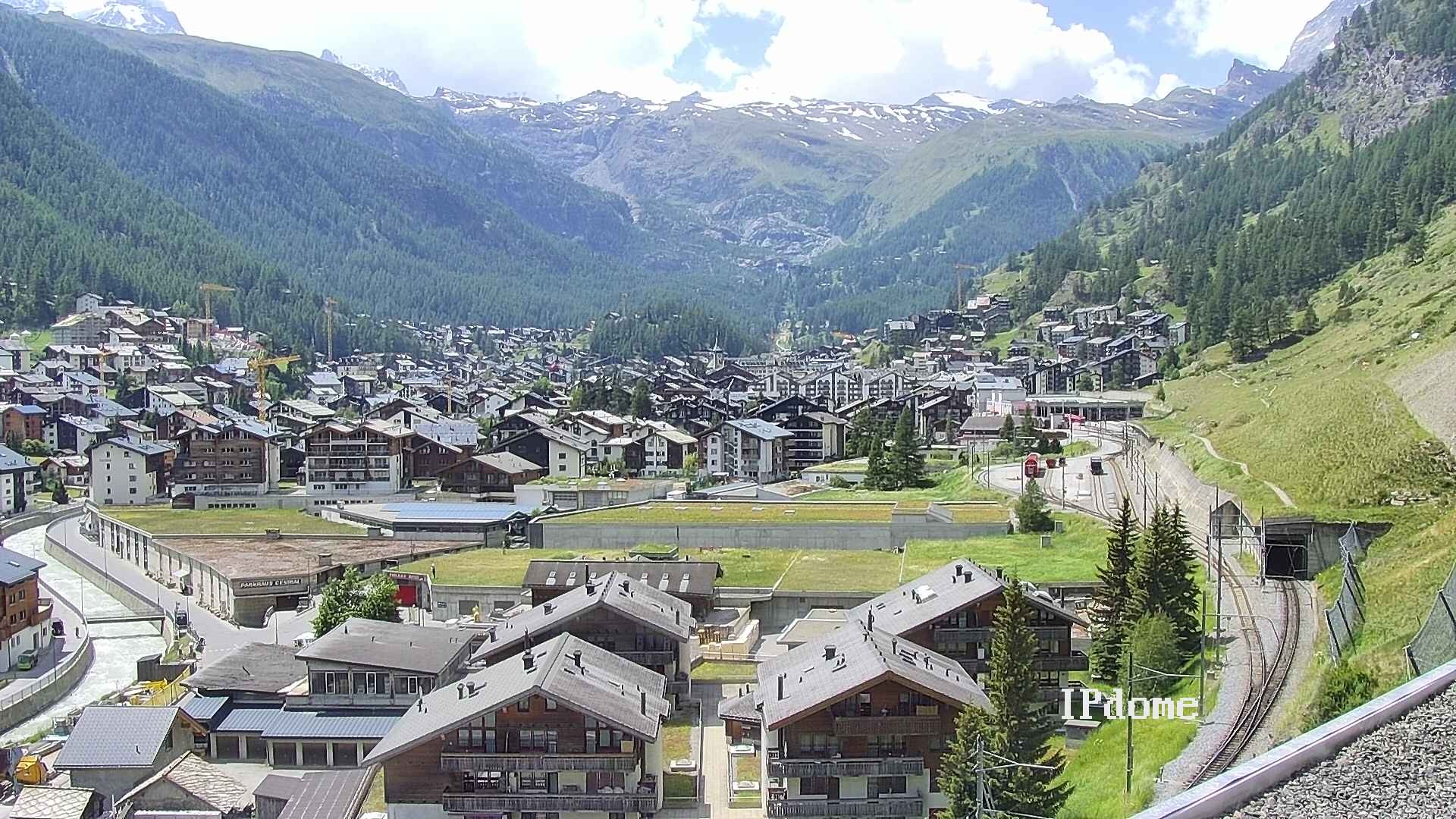 Archived image Webcam Zermatt - Spiss