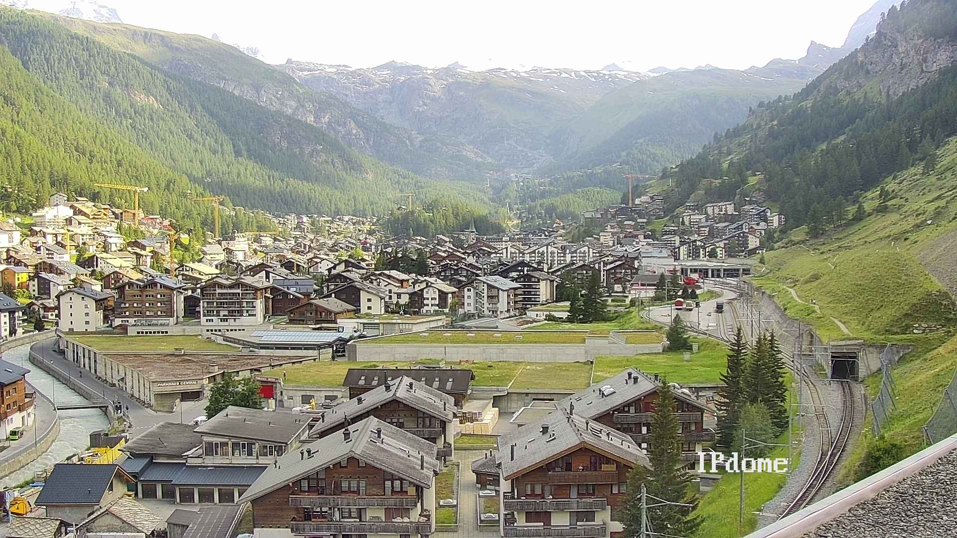 Archived image Webcam Zermatt - Spiss