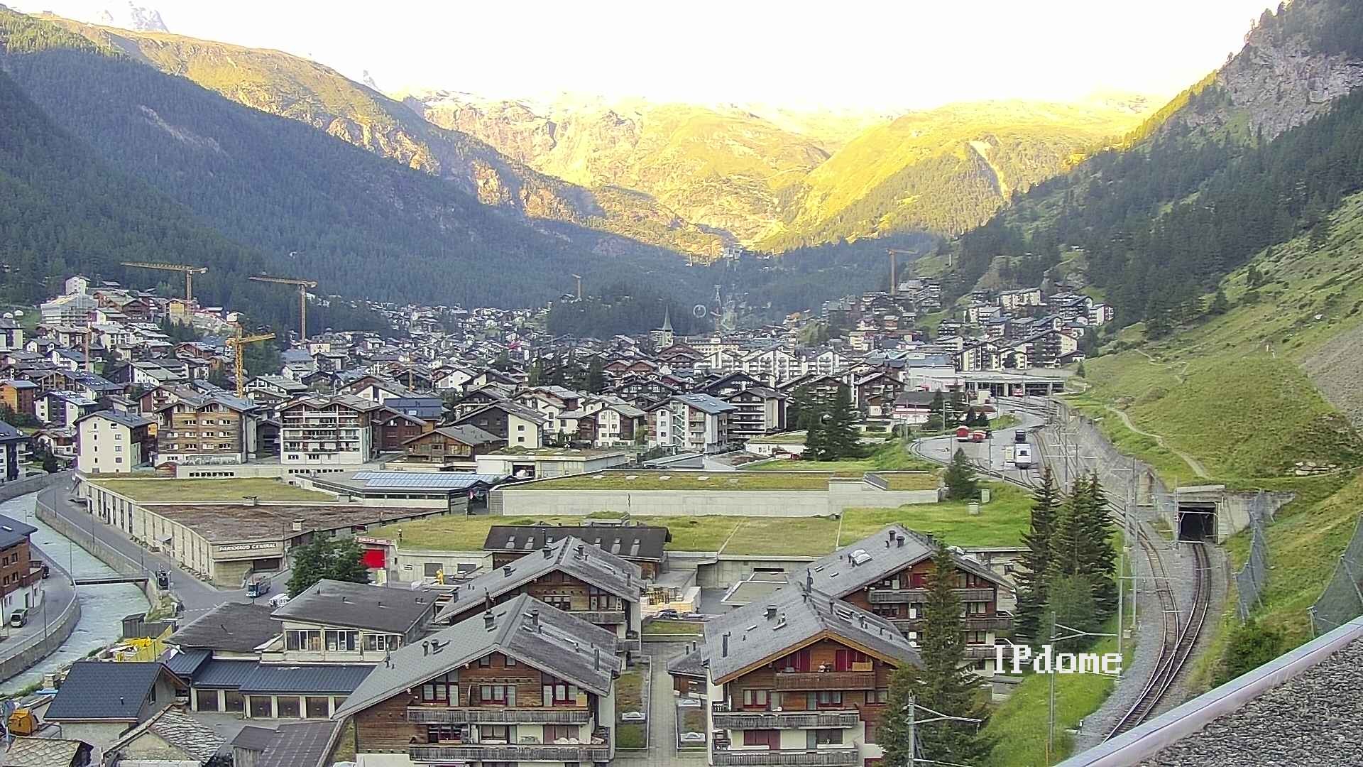 Archived image Webcam Zermatt - Spiss