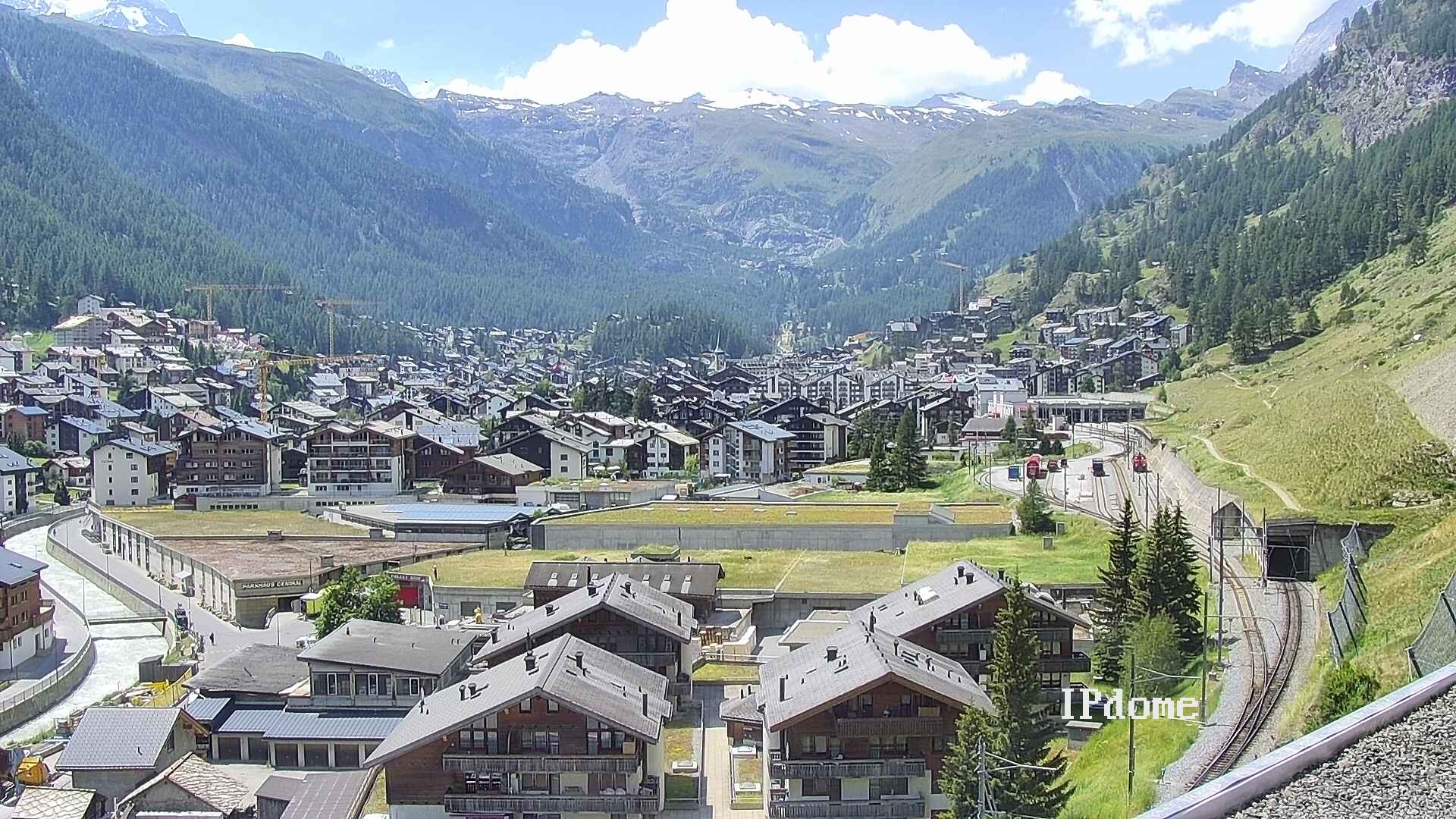 Archived image Webcam Zermatt - Spiss