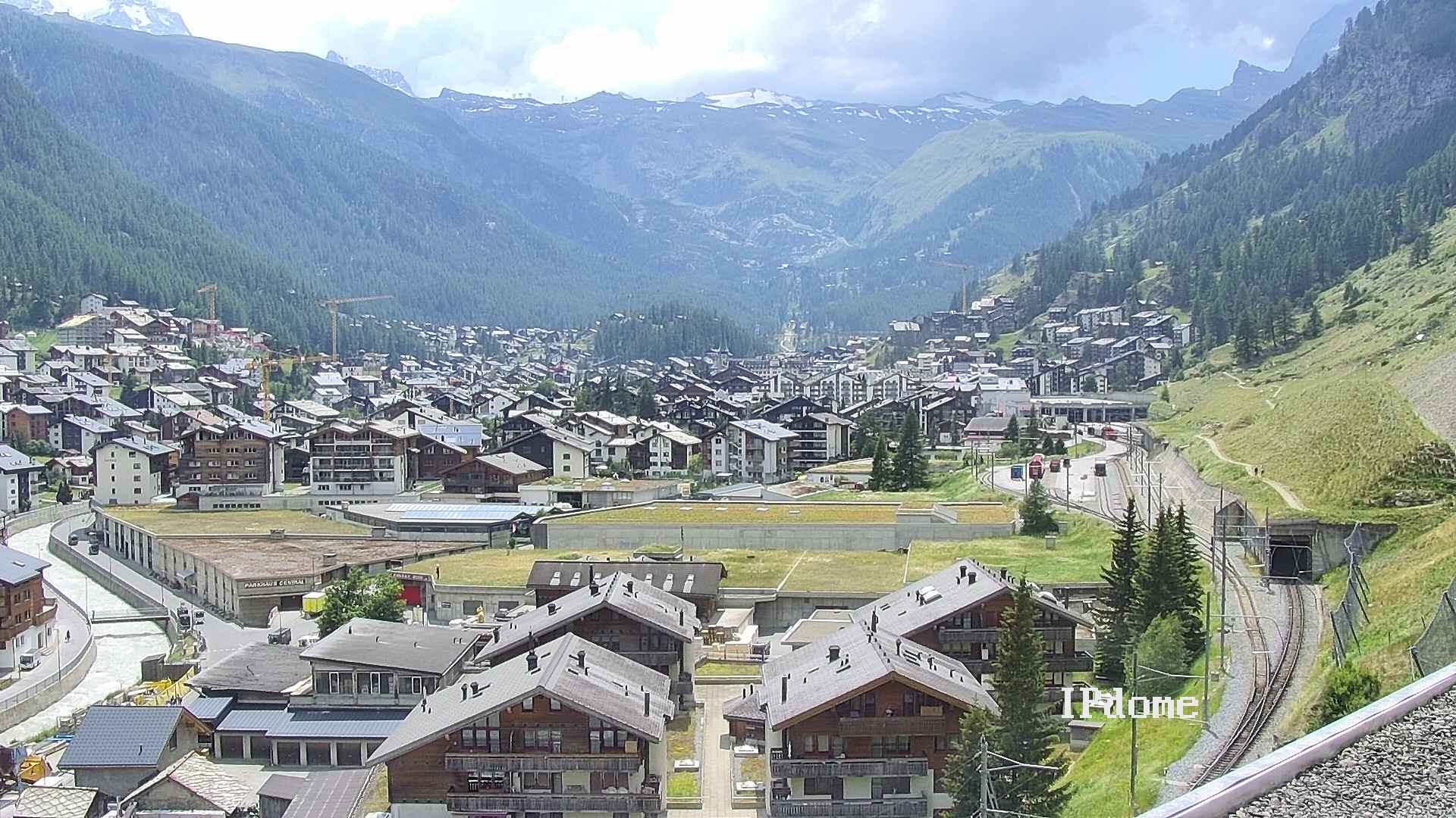 Archived image Webcam Zermatt - Spiss