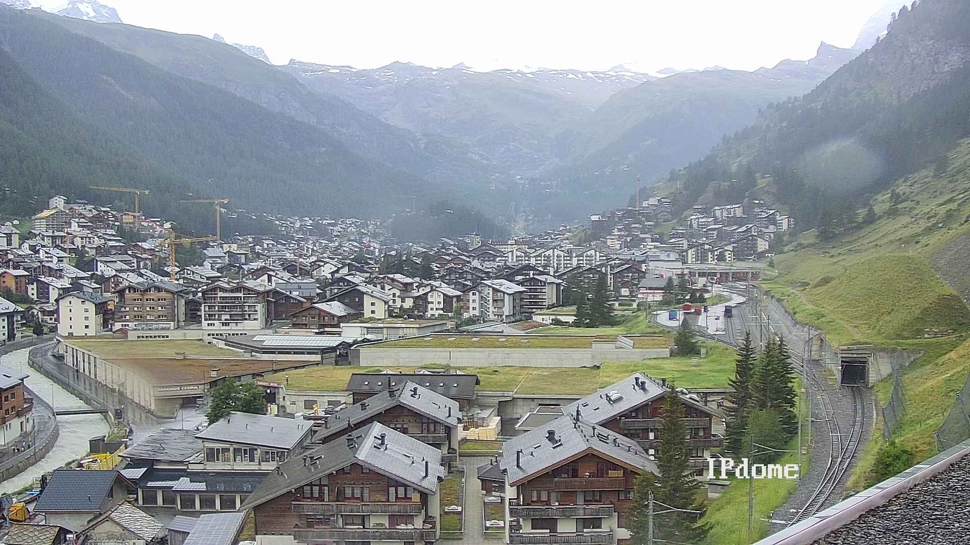 Archived image Webcam Zermatt - Spiss