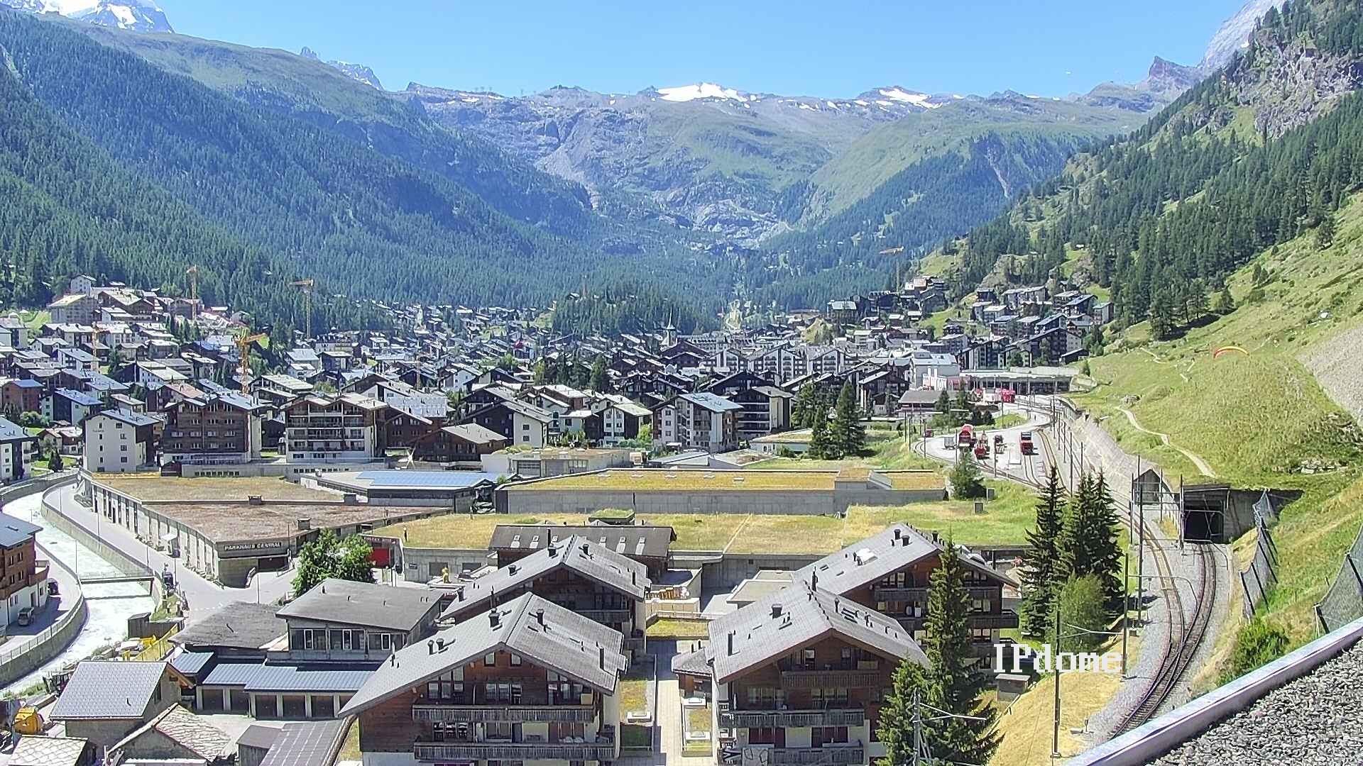 Archived image Webcam Zermatt - Spiss