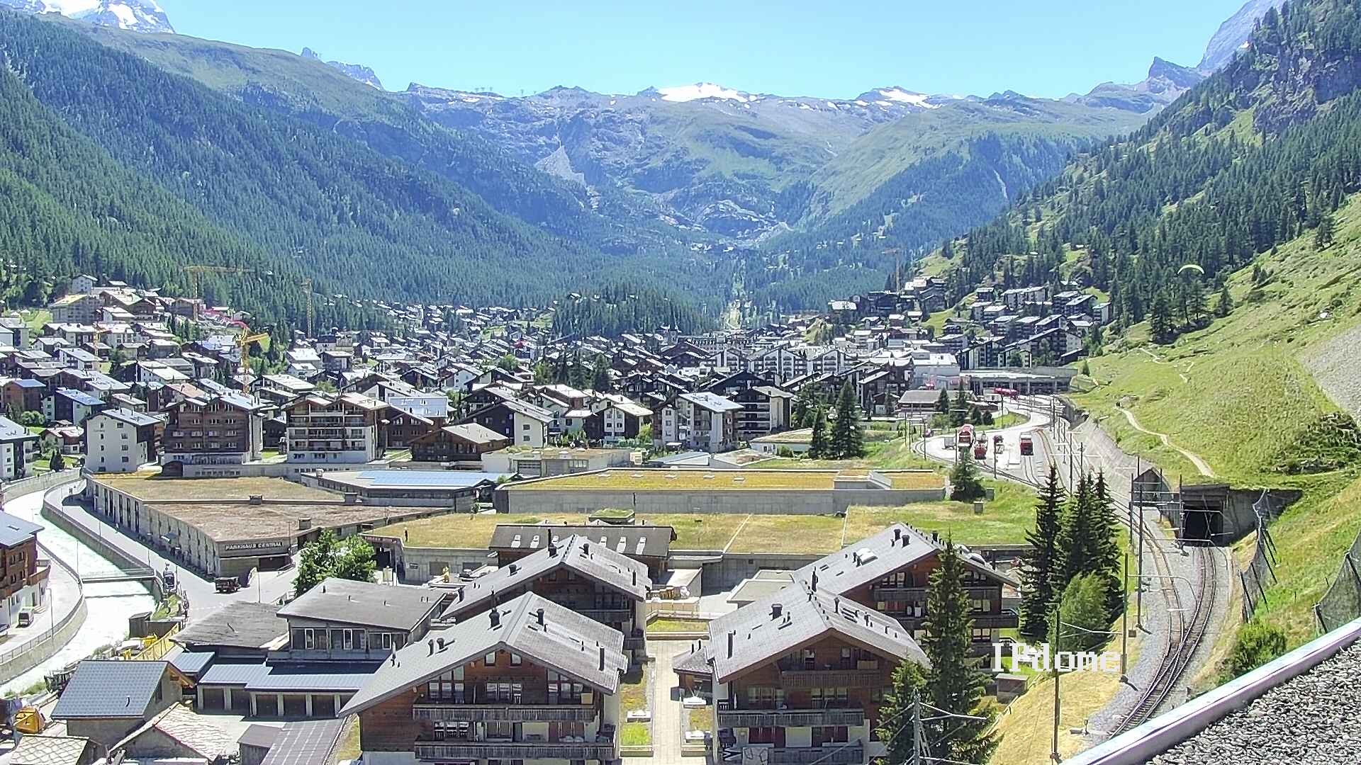 Archived image Webcam Zermatt - Spiss