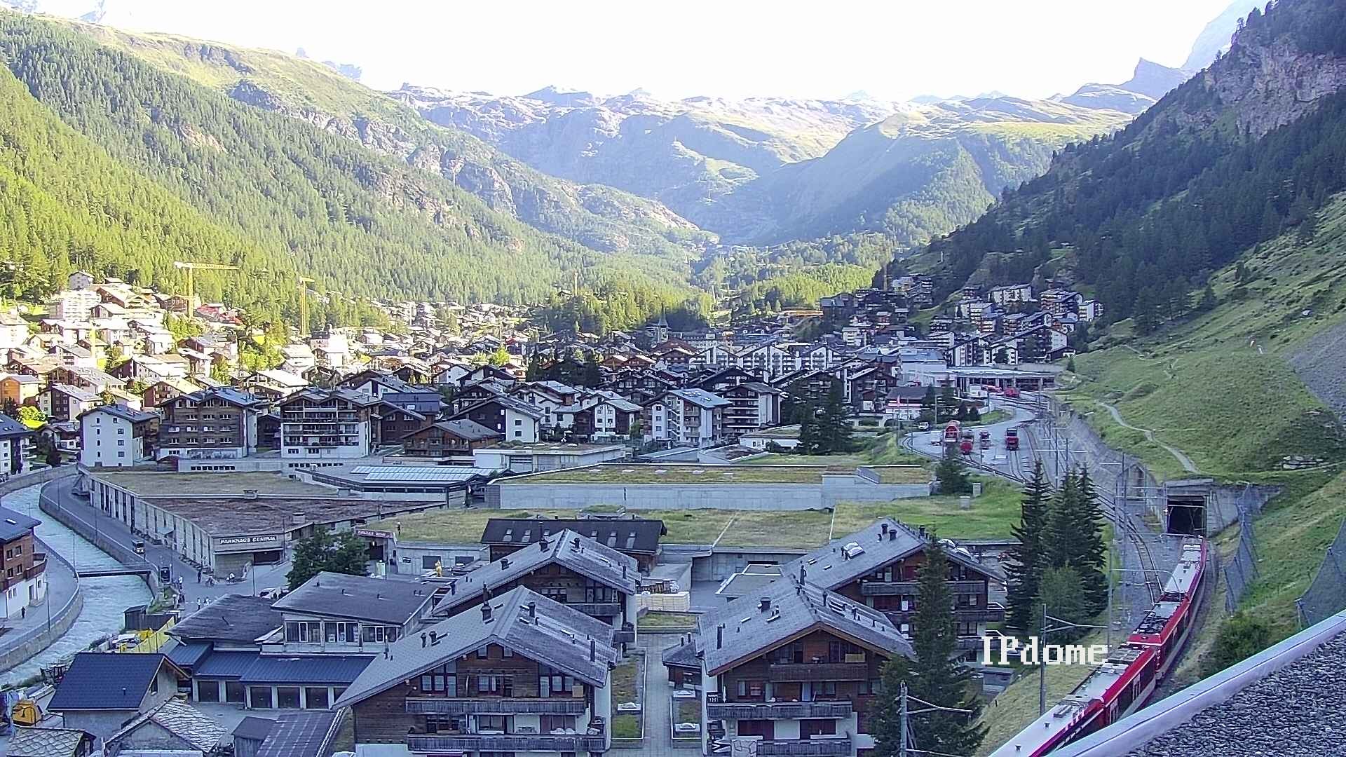 Archived image Webcam Zermatt - Spiss