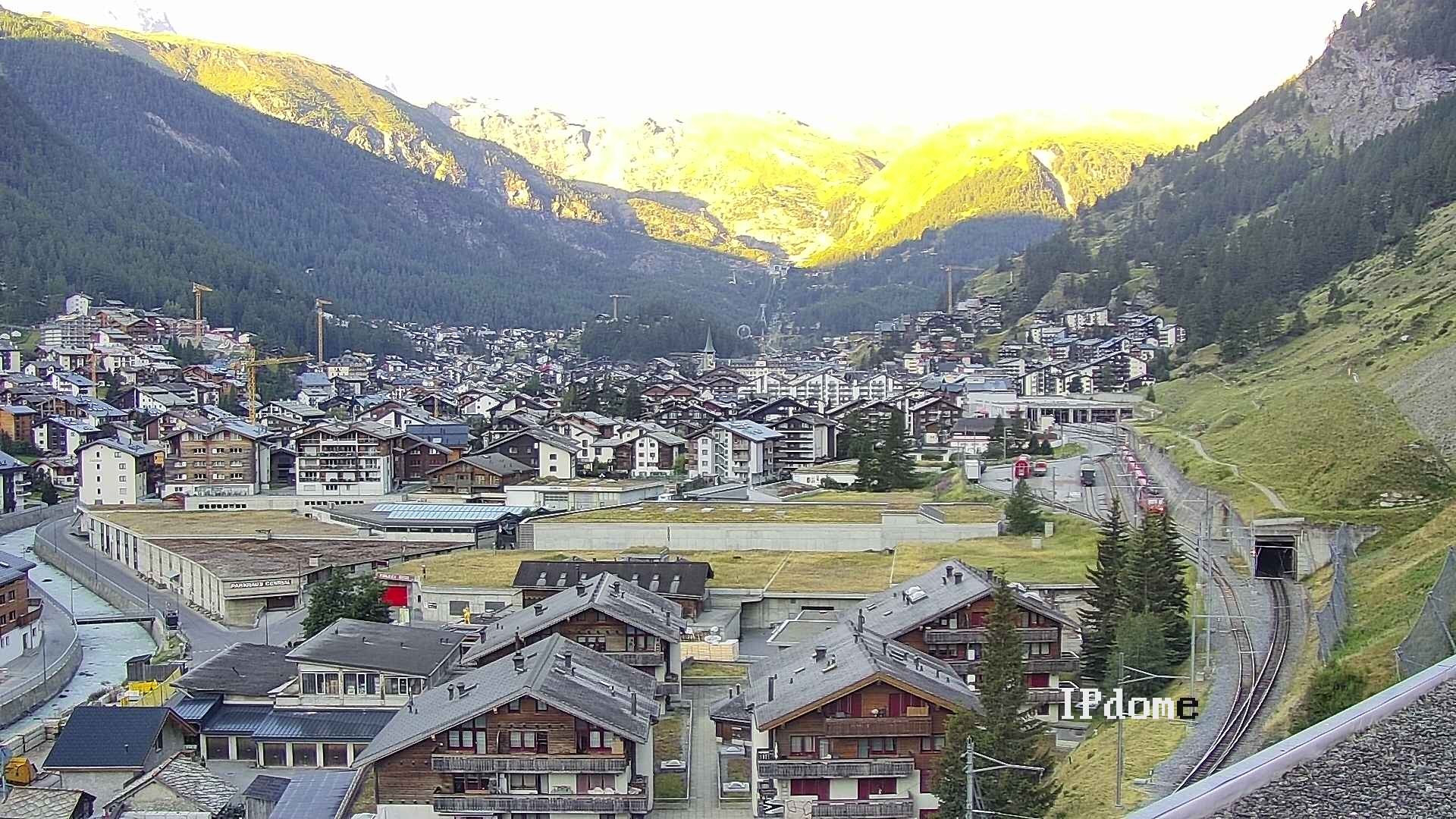 Archived image Webcam Zermatt - Spiss