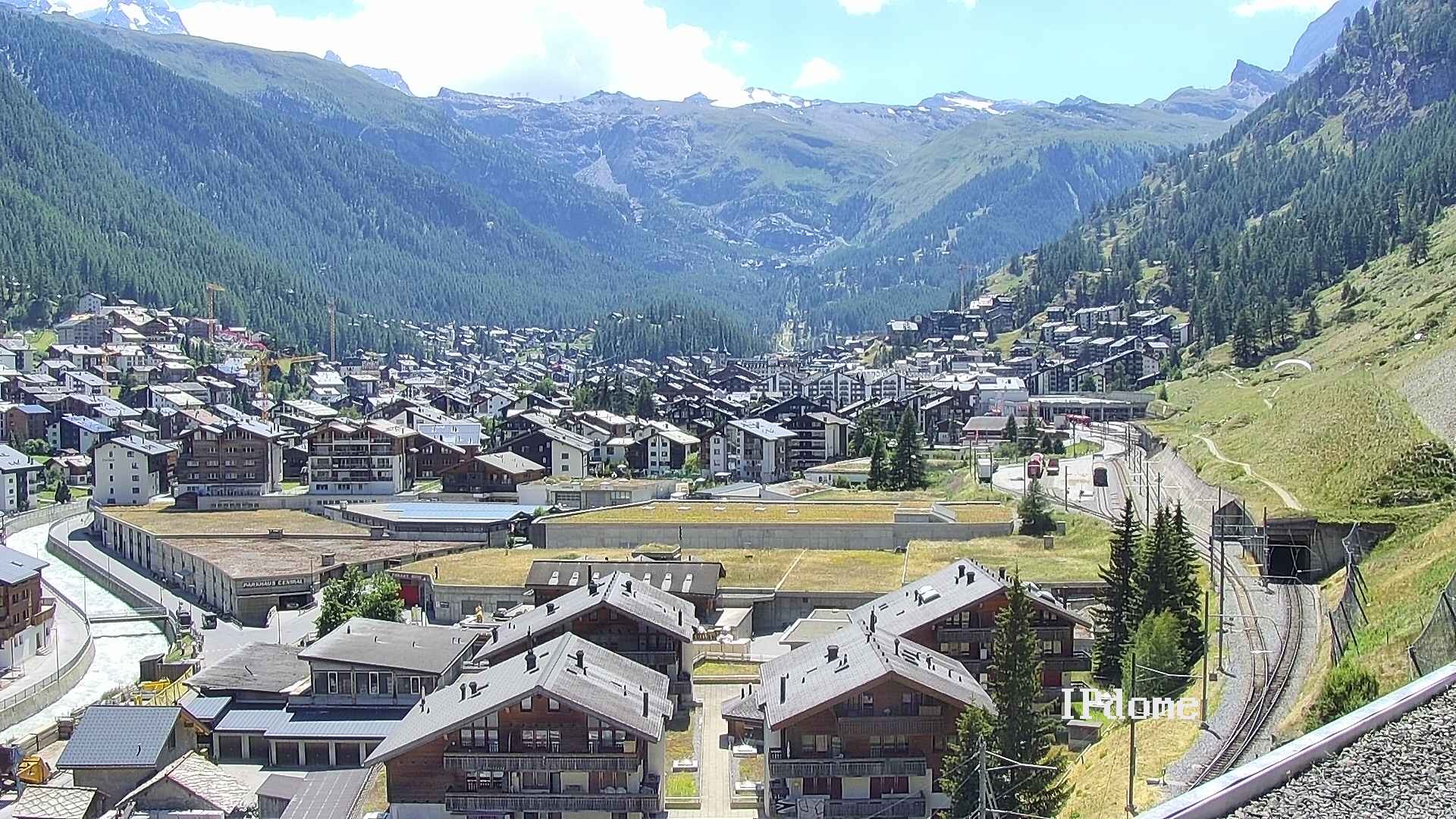 Archived image Webcam Zermatt - Spiss