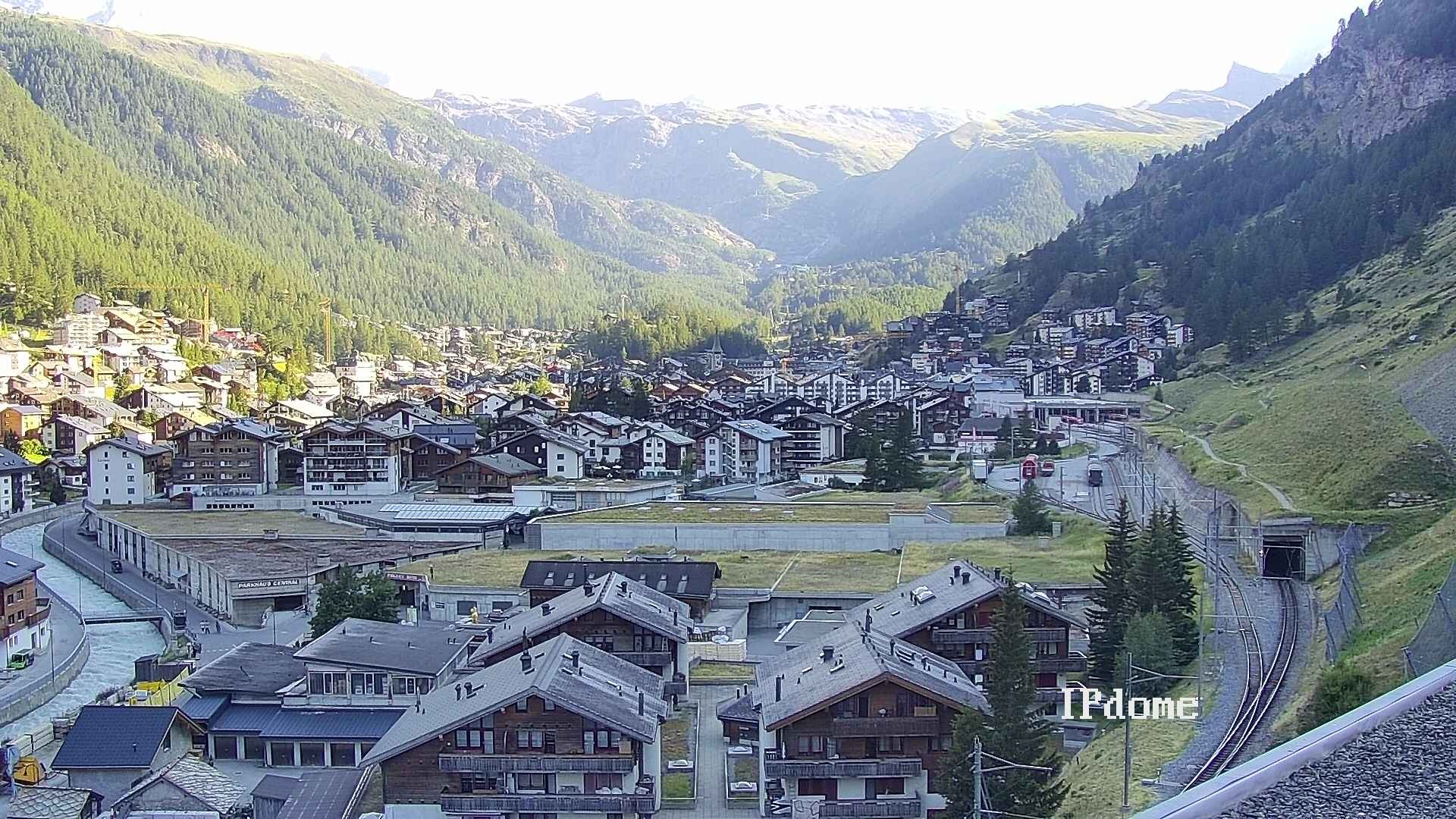 Archived image Webcam Zermatt - Spiss