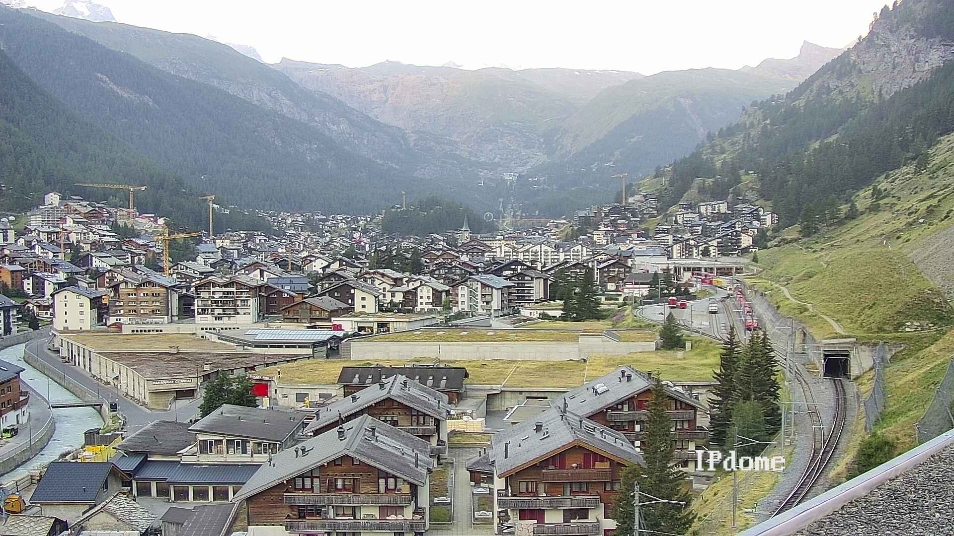 Archived image Webcam Zermatt - Spiss