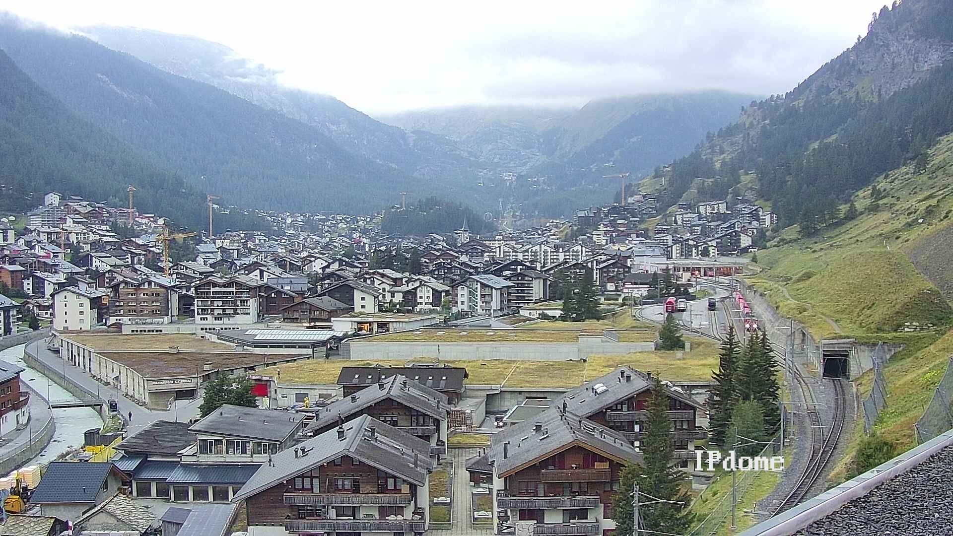 Archived image Webcam Zermatt - Spiss