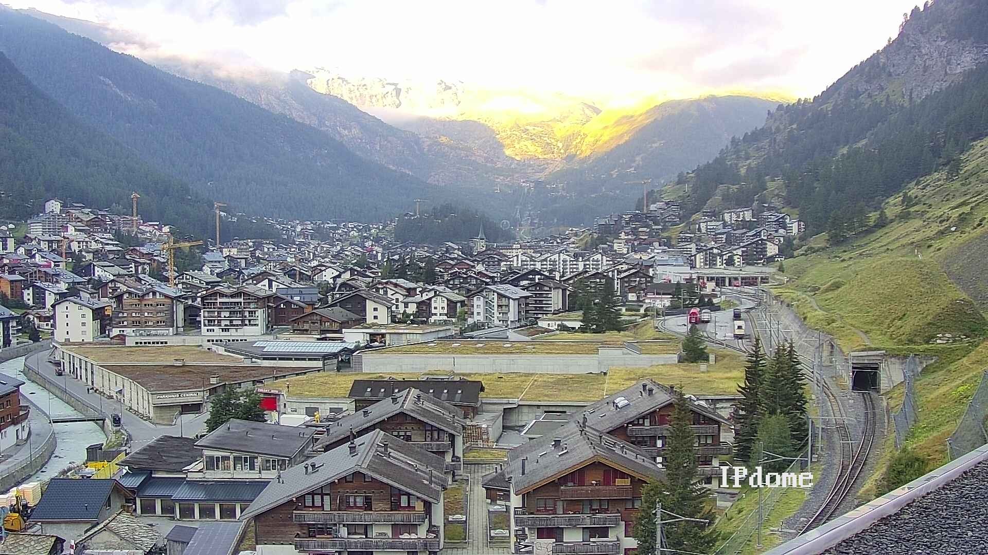 Archived image Webcam Zermatt - Spiss
