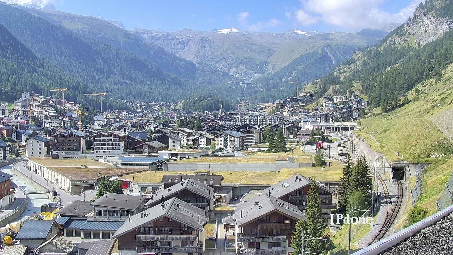 Archived image Webcam Zermatt - Spiss