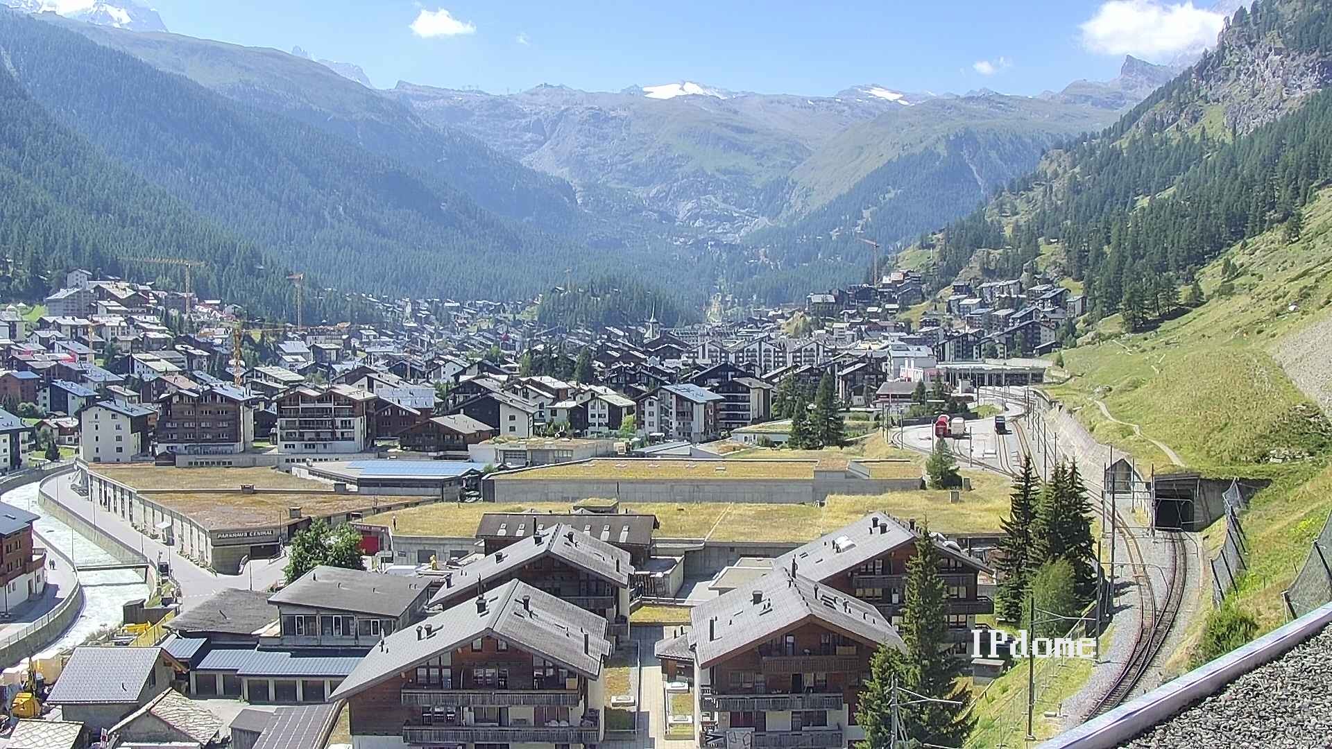 Archived image Webcam Zermatt - Spiss