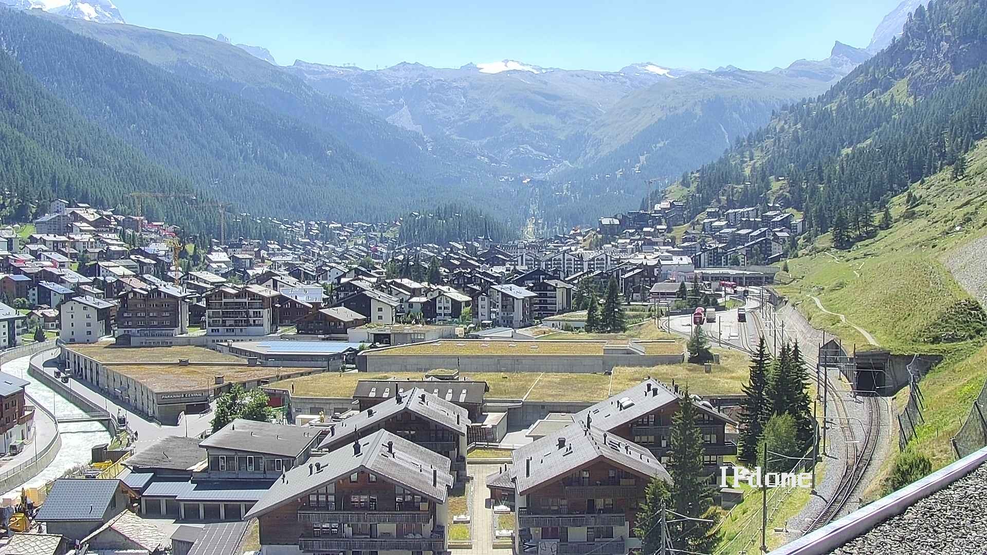 Archived image Webcam Zermatt - Spiss