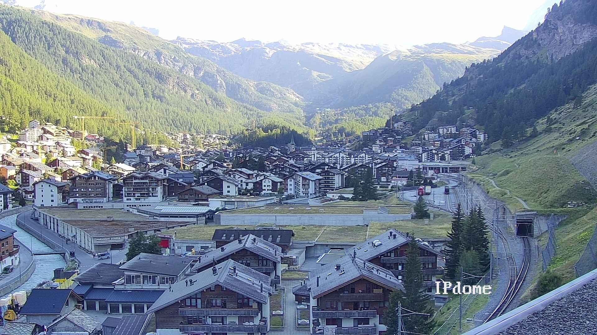 Archived image Webcam Zermatt - Spiss