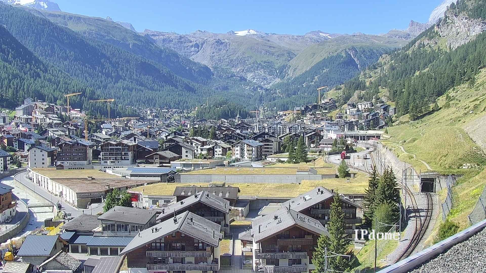 Archived image Webcam Zermatt - Spiss