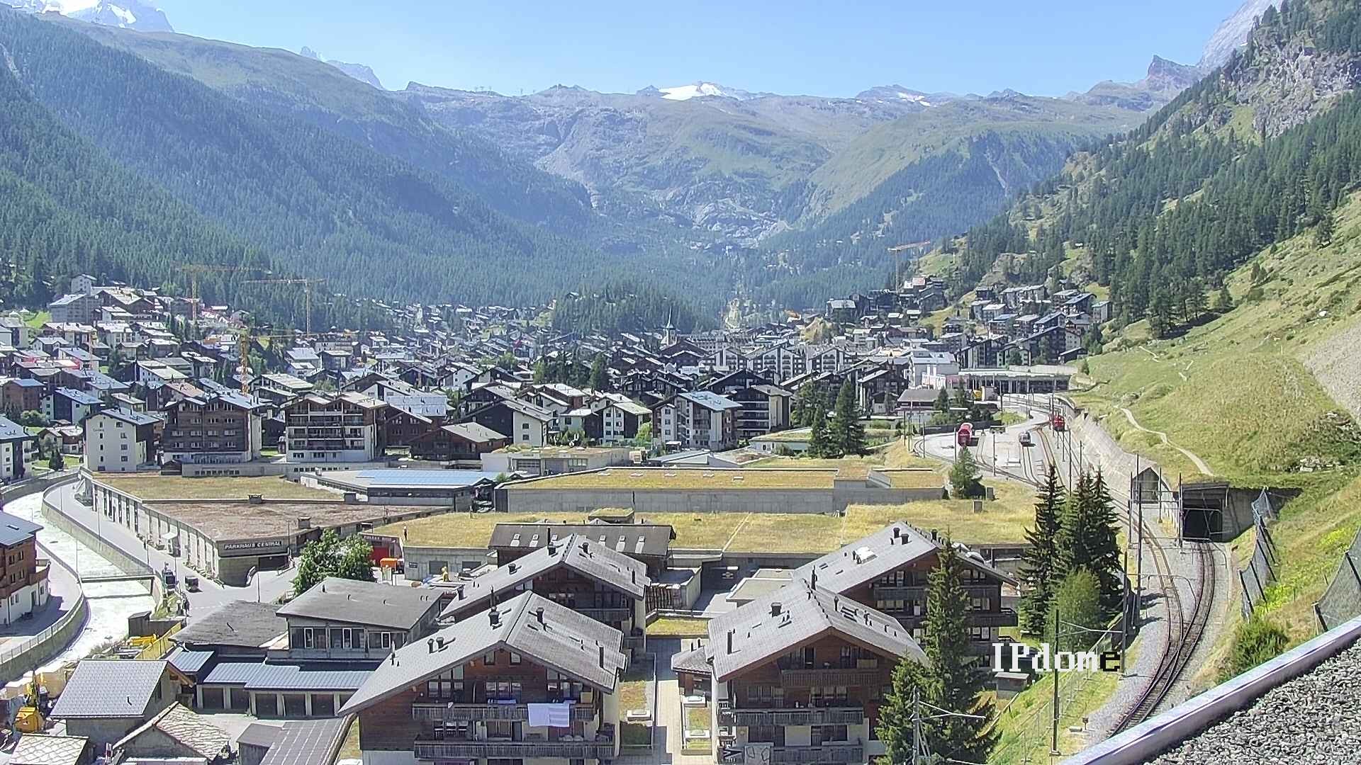 Archived image Webcam Zermatt - Spiss