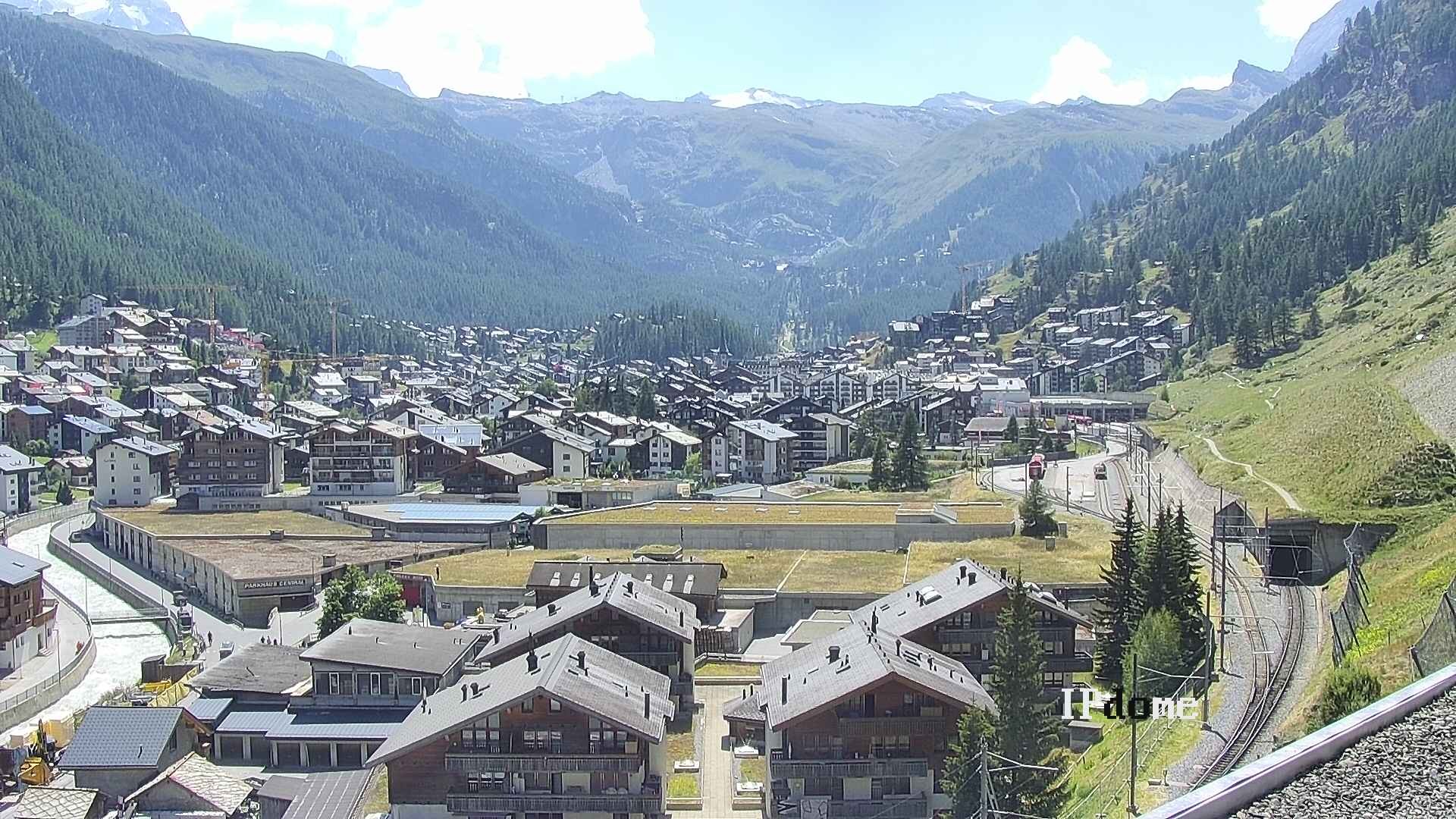Archived image Webcam Zermatt - Spiss