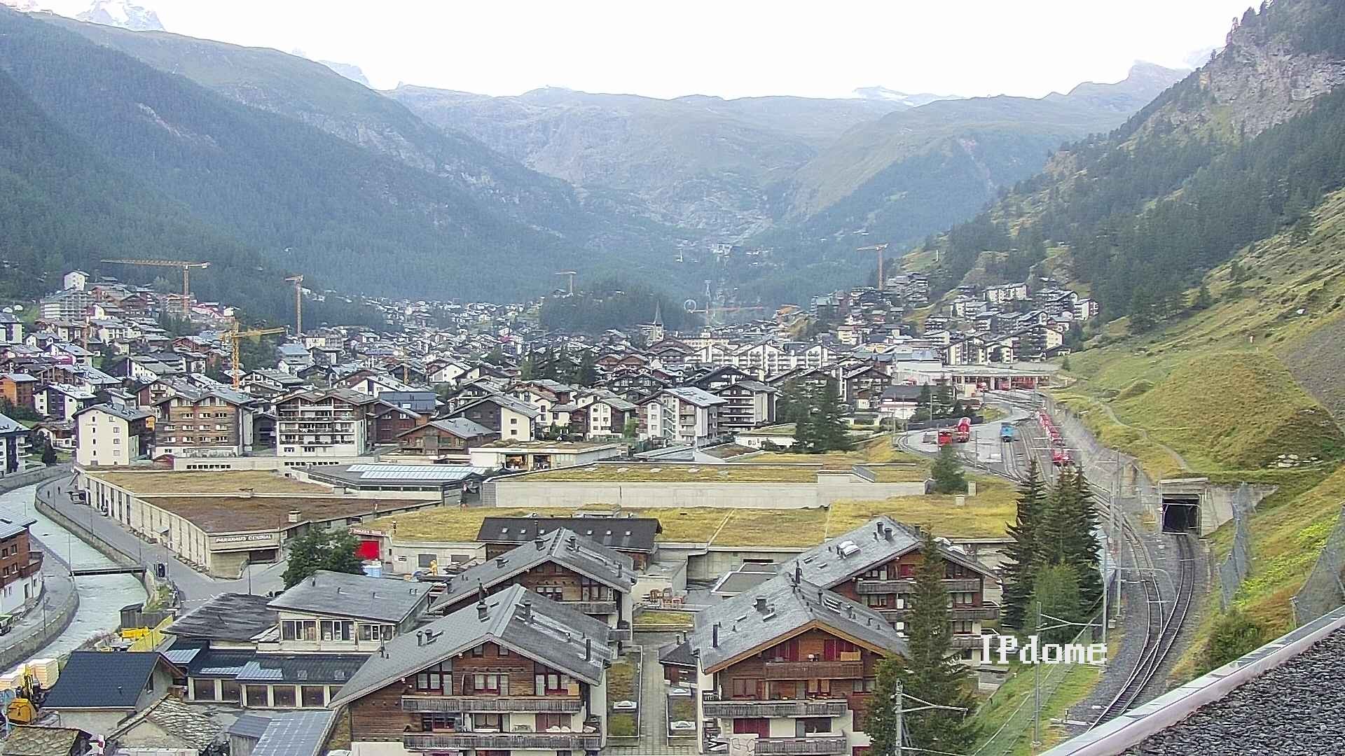 Archived image Webcam Zermatt - Spiss