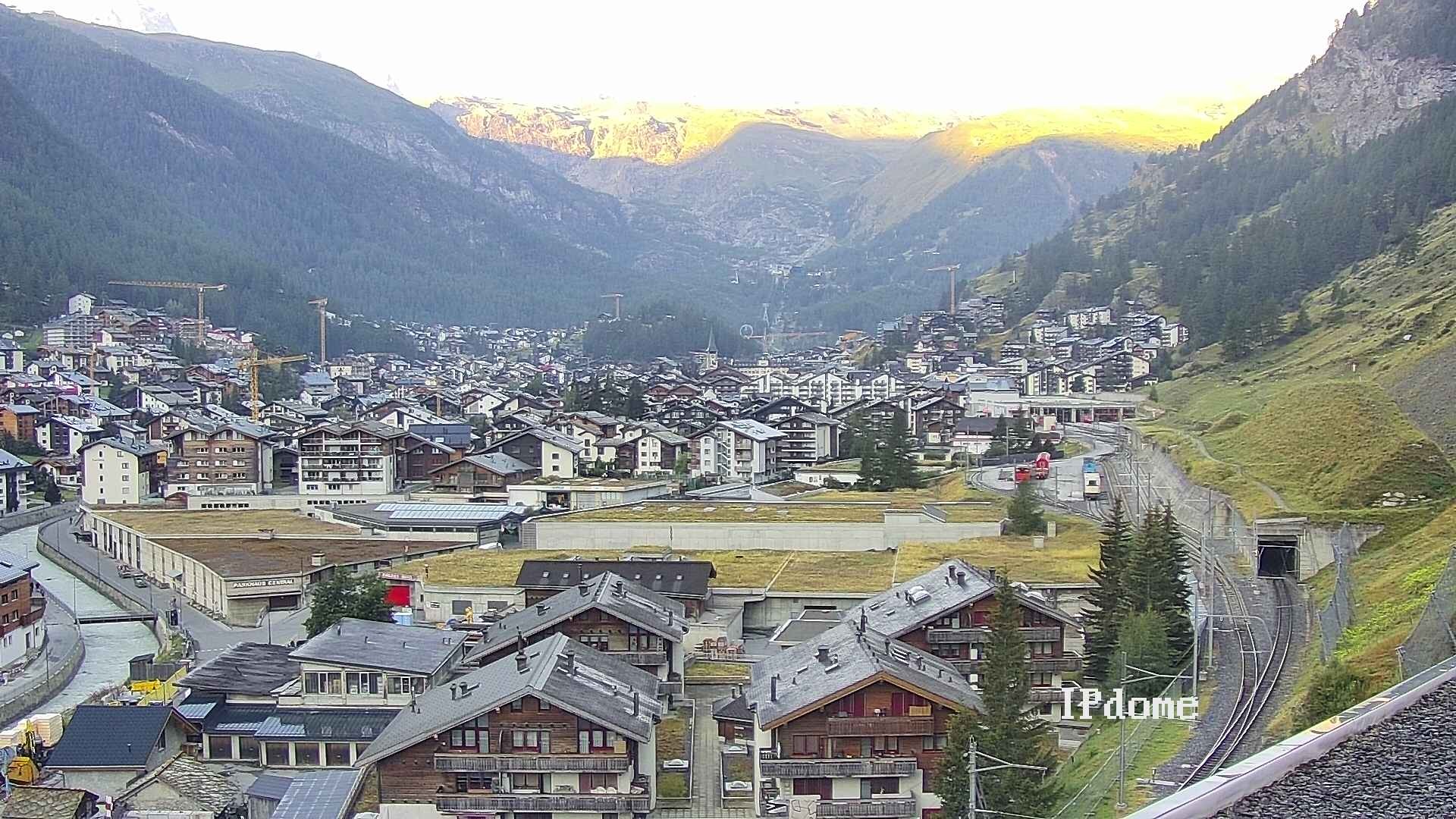 Archived image Webcam Zermatt - Spiss
