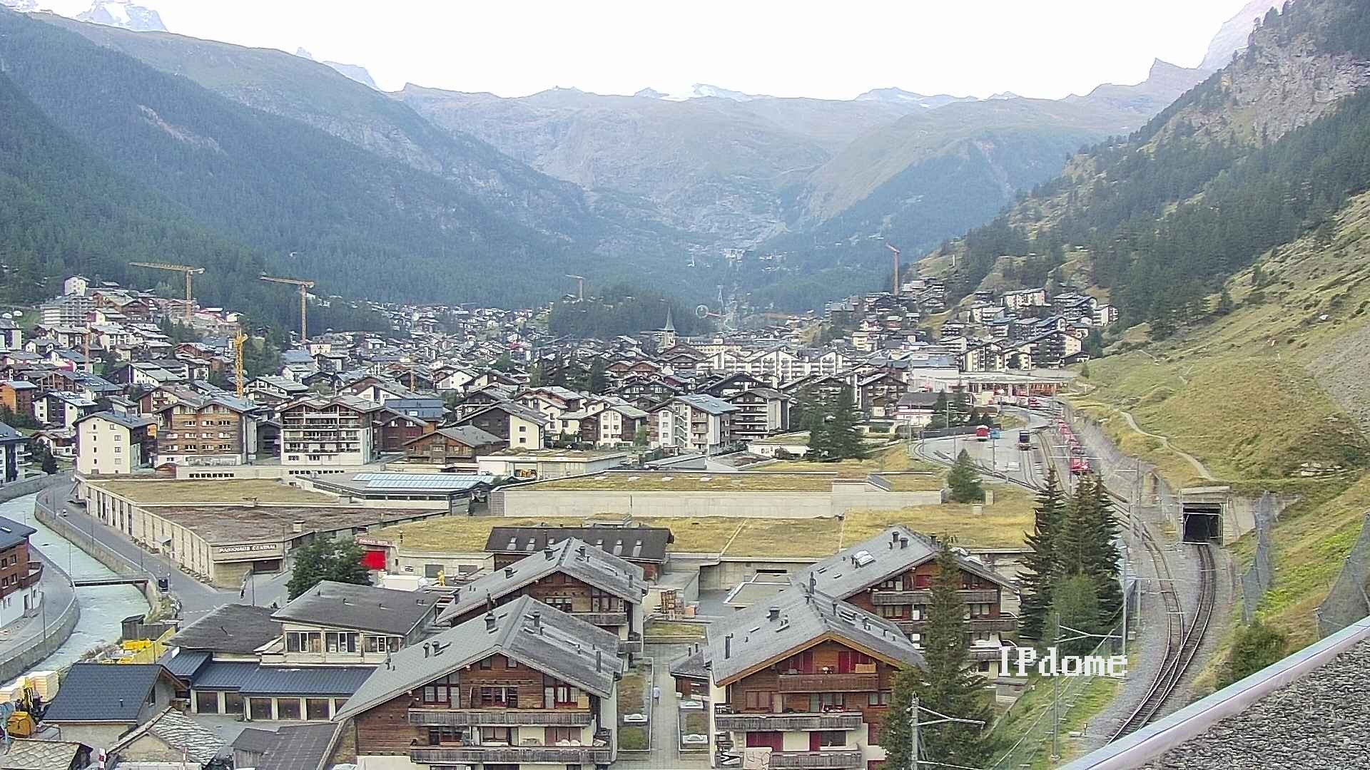 Archived image Webcam Zermatt - Spiss