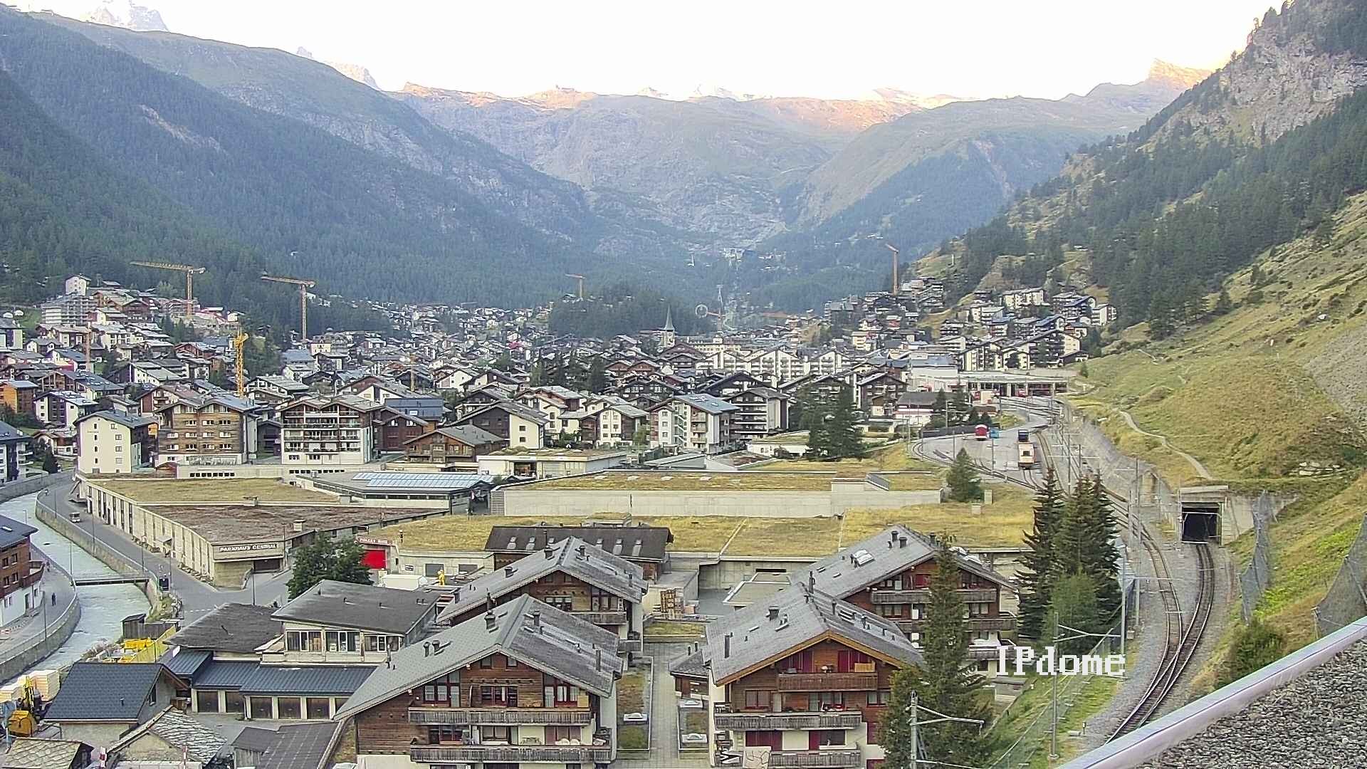 Archived image Webcam Zermatt - Spiss