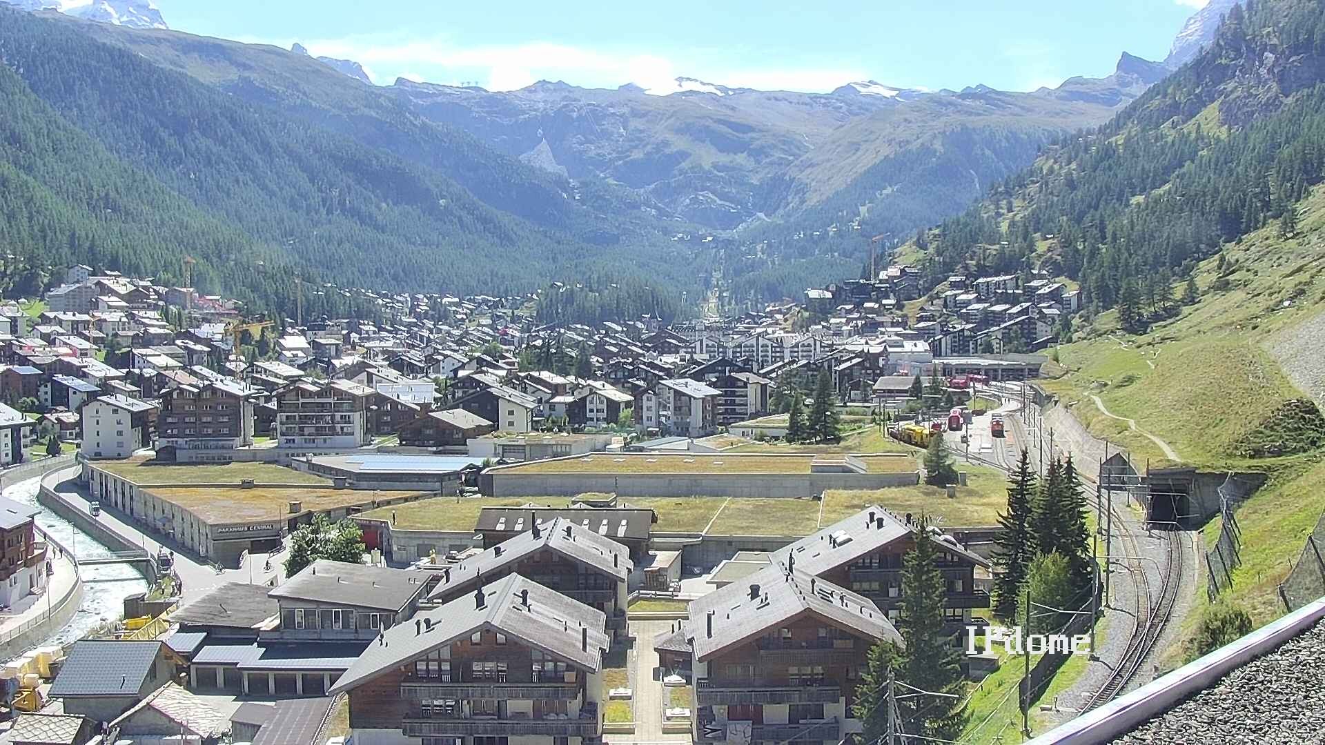Archived image Webcam Zermatt - Spiss